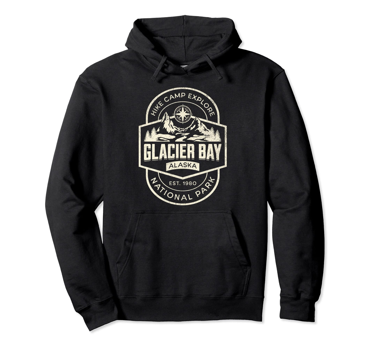 Glacier Bay National Park Sweatshirt - Casual Everyday Wear Men Women - T-Shirt, Sweatshirt, Hoodie