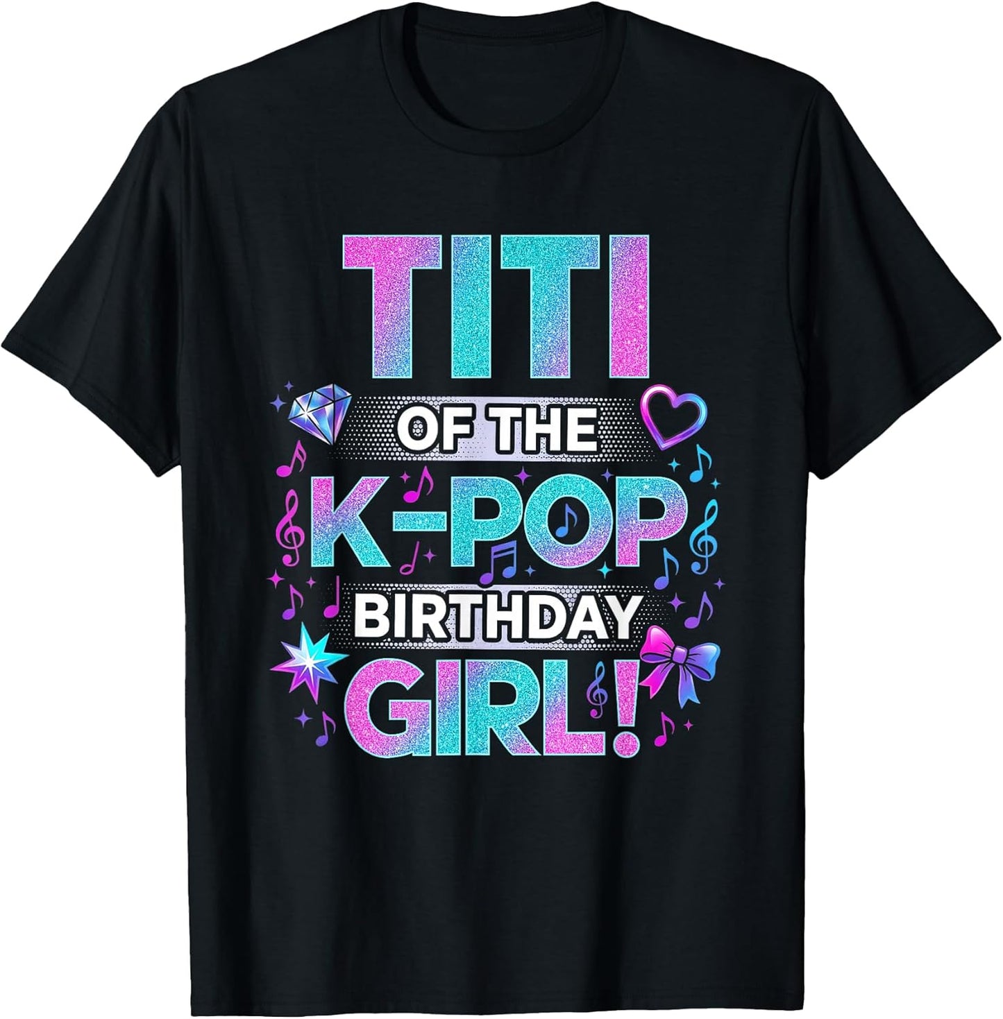 K Pop Birthday Decorations Family Matching - Adult & Kids T-Shirts, Sweatshirts & Hoodies apparel design preview 1
