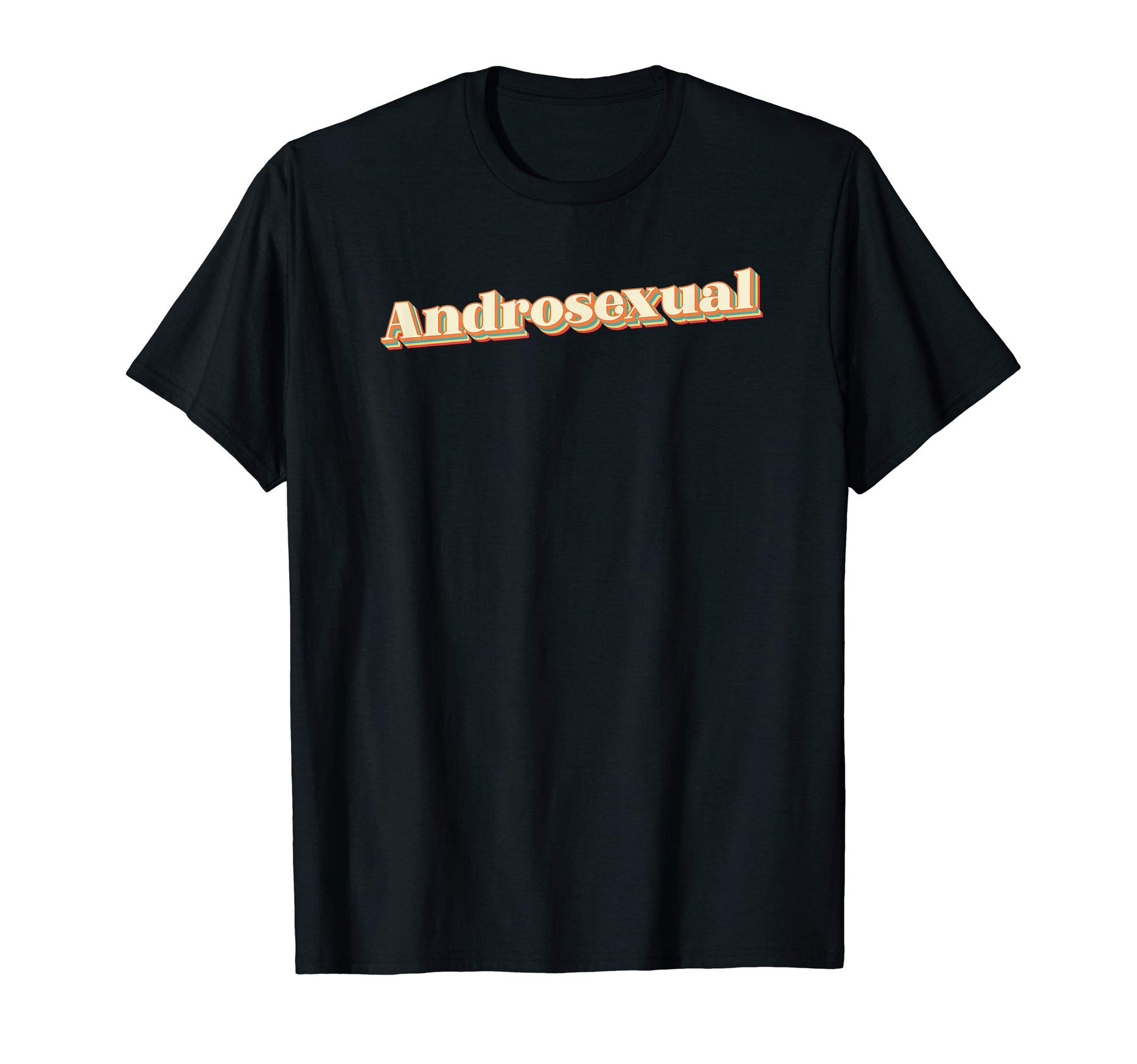 Androsexual Rainbow Pride Identity Lgbtq T-Shirt - Trendy Graphic Men Women - T-Shirt, Sweatshirt, Hoodie