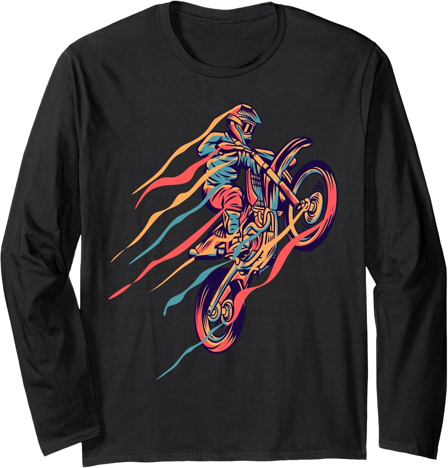 Motocross Motorbike Motorrad Geschenke - Adult & Kids T-Shirts, Sweatshirts & Hoodies apparel design preview 1