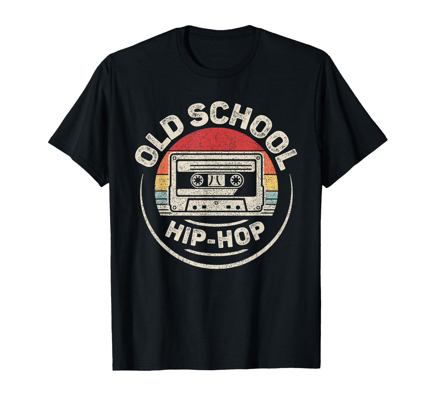 Old School Hip Hop 80S 90S Cassette Music T-Shirt - Custom Art Print Unisex - T-Shirt, Sweatshirt, Hoodie