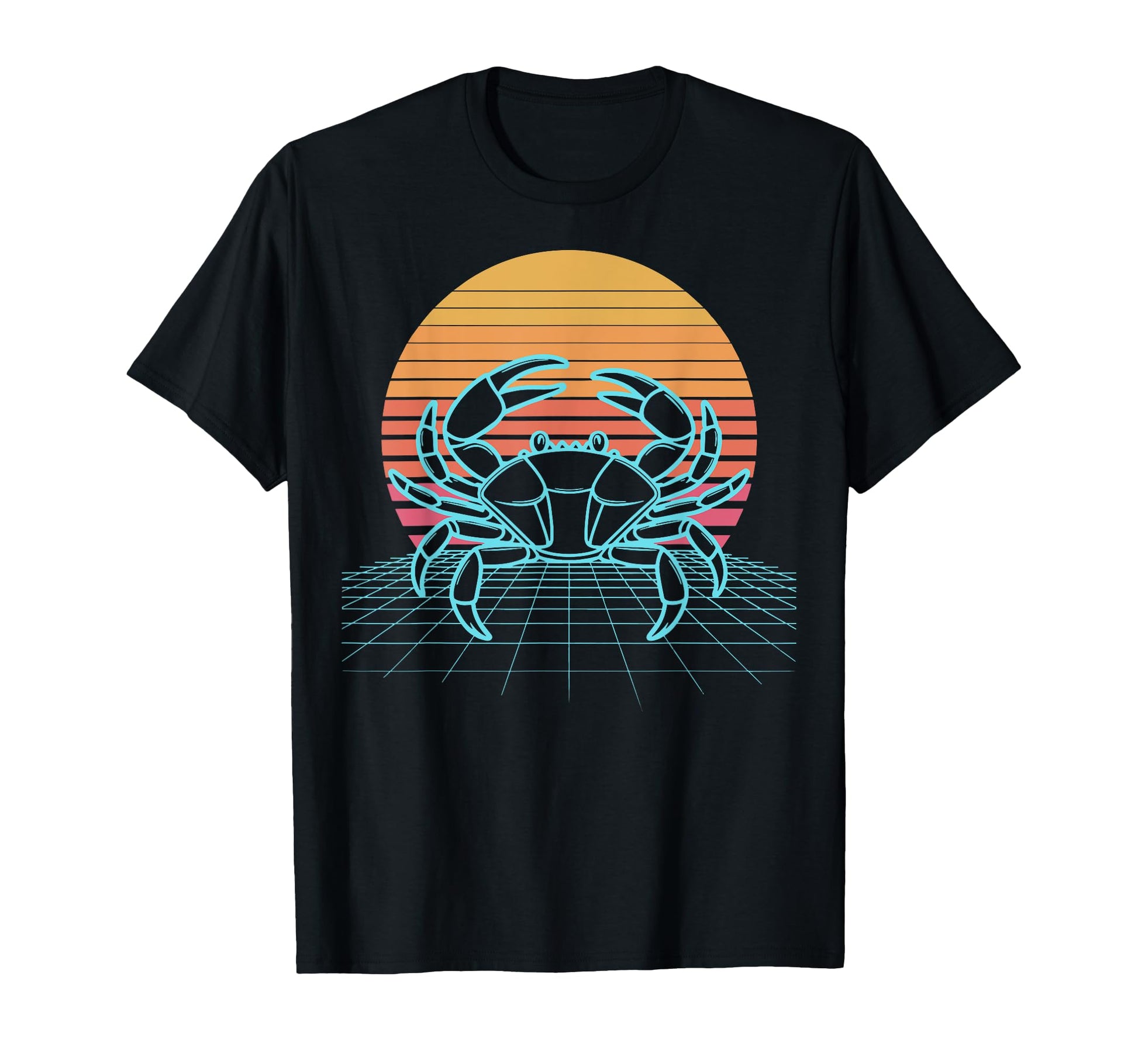 Aesthetic Beach Ocean Crab T-Shirt - Minimalist Print Unisex - T-Shirt, Sweatshirt, Hoodie