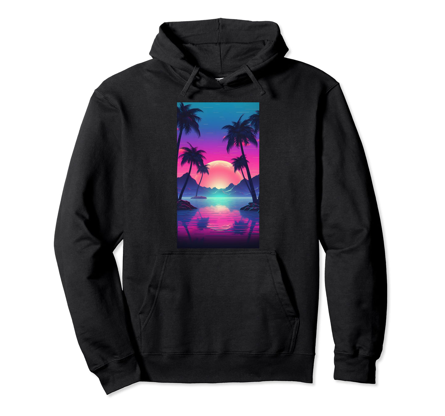 80S Vaporwave Aesthetic Hoodie - Streetwear Style for Adults - T-Shirt, Sweatshirt, Hoodie