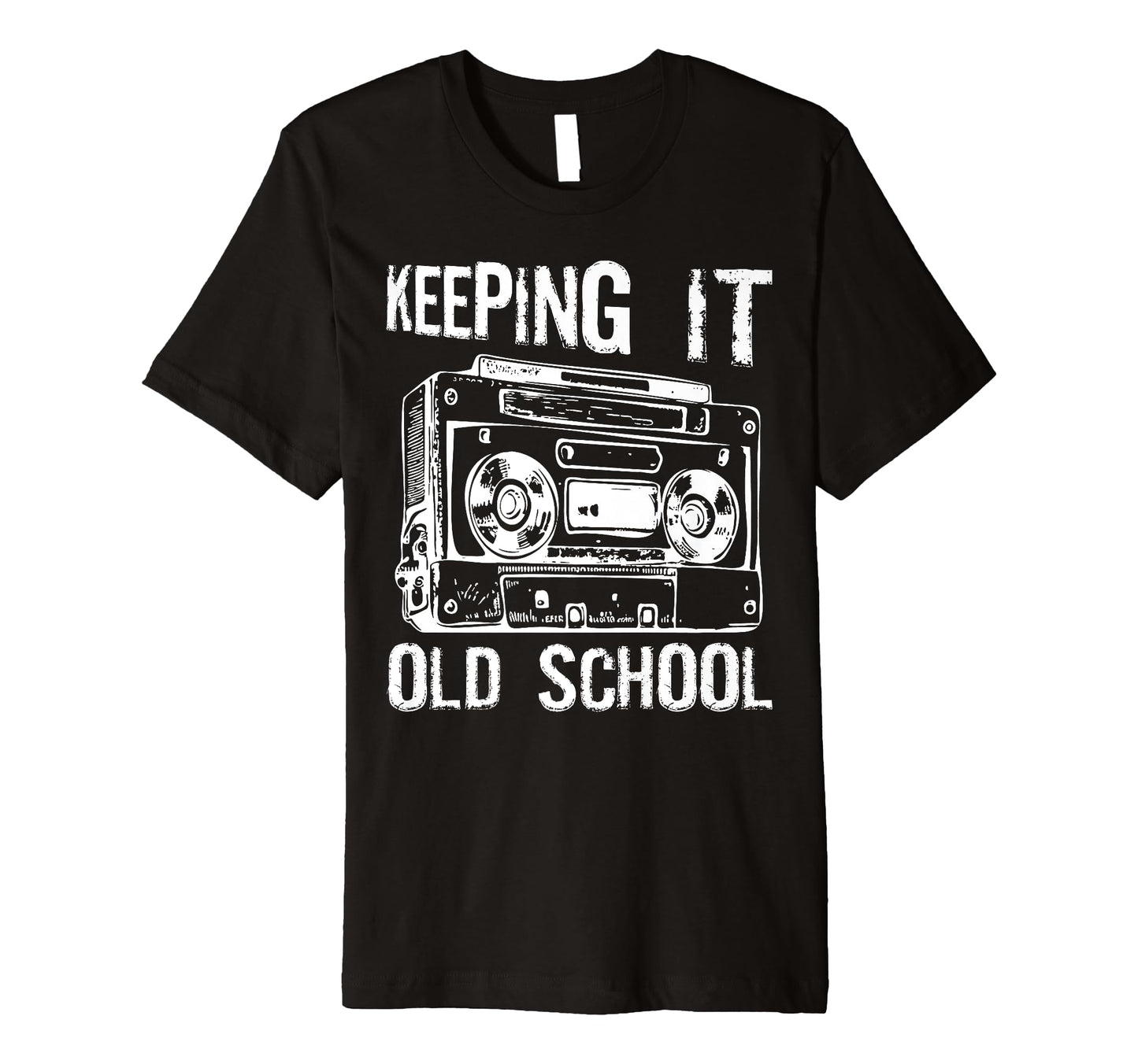 Keeping It Old School 80S 90S Music Lover T-Shirt - Graphic Print Unisex - T-Shirt, Sweatshirt, Hoodie