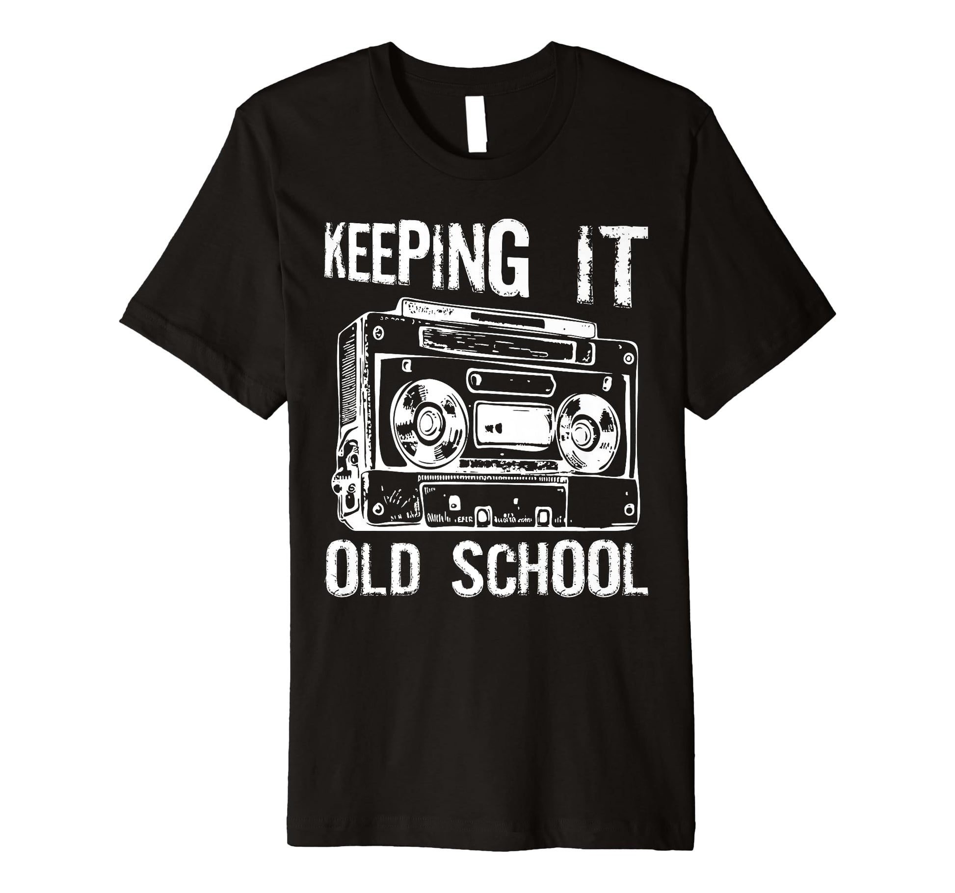 Keeping It Old School 80S 90S Music Lover T-Shirt - Graphic Print Unisex - T-Shirt, Sweatshirt, Hoodie