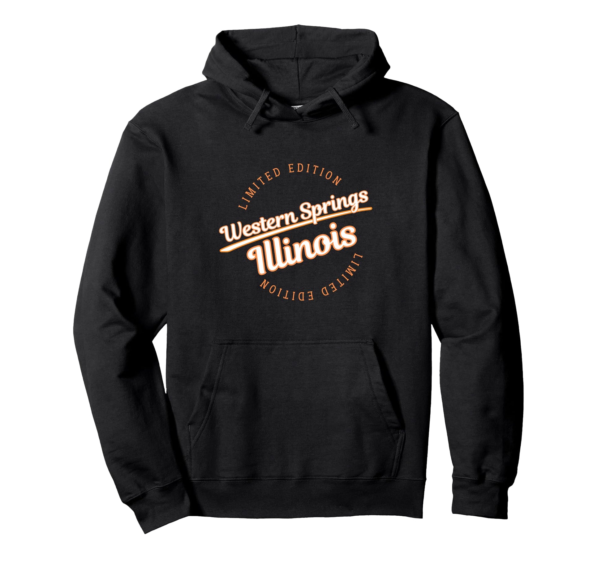 Athletic Western Springs Il Hoodie - Novelty Apparel Men Women - T-Shirt, Sweatshirt, Hoodie