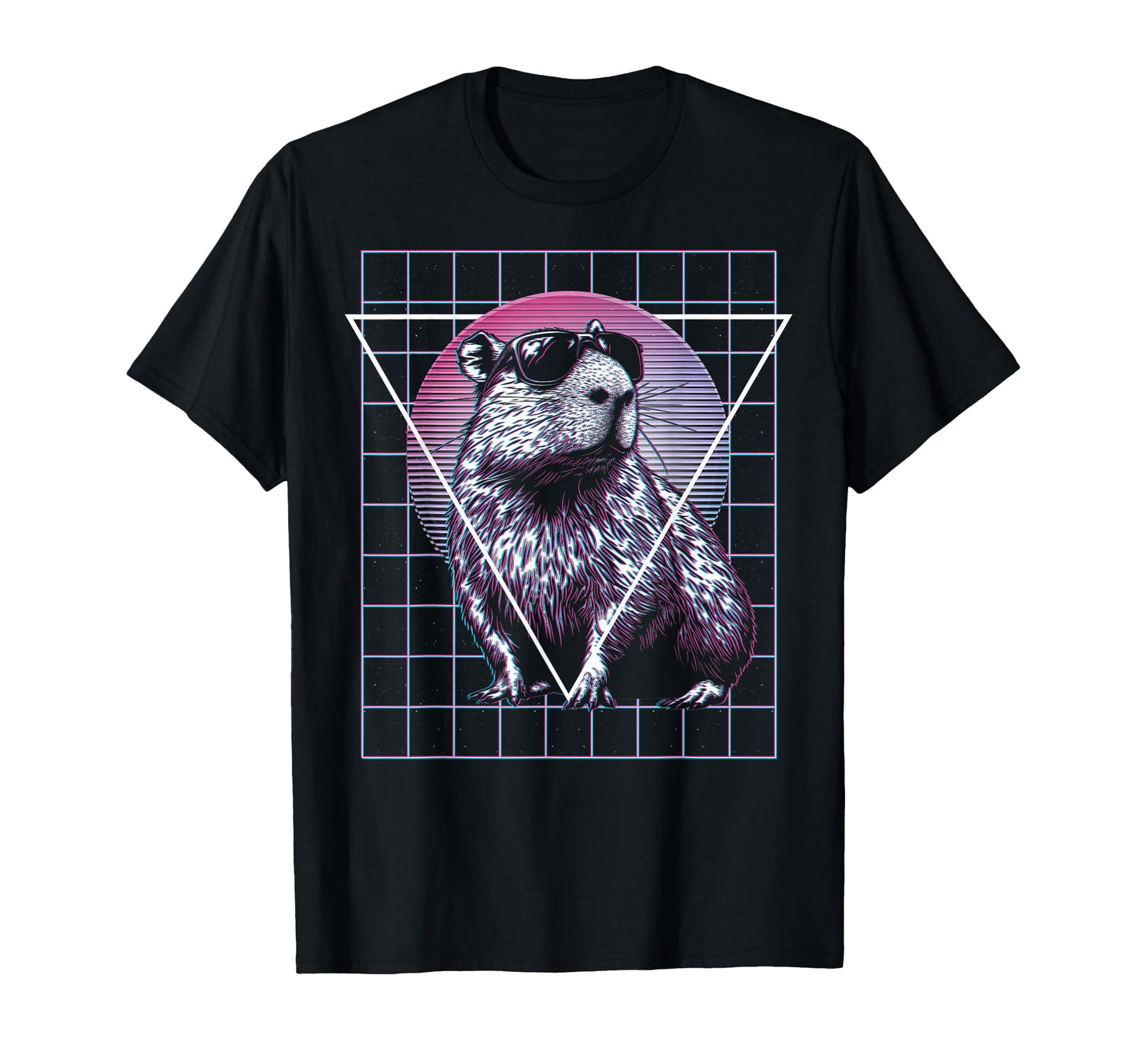 Capybara Capibara Sunglasses T-Shirt - Casual Everyday Wear Unisex - T-Shirt, Sweatshirt, Hoodie