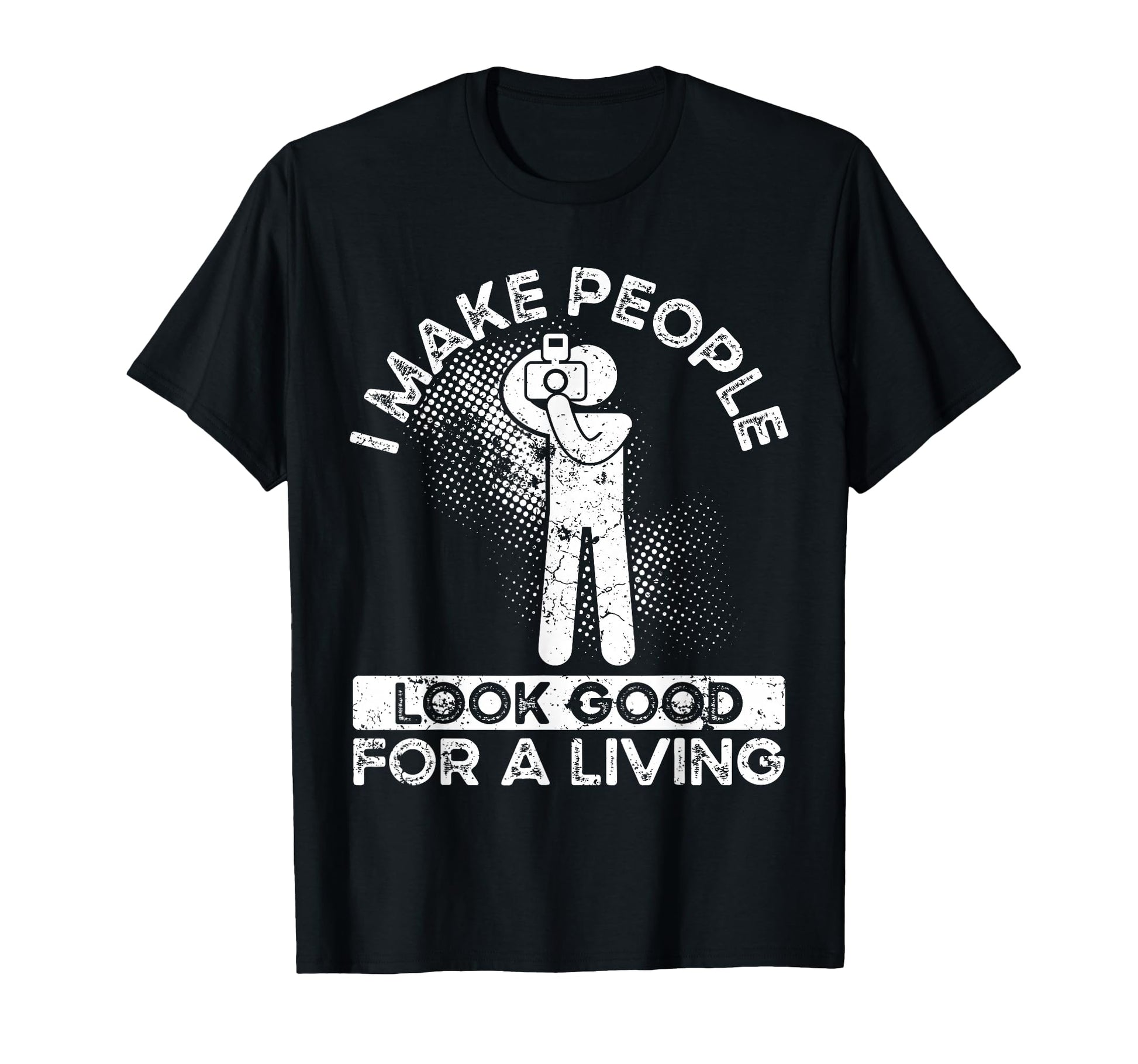 Photo Camera Photographer Flash People T-Shirt - Graphic Print for Adults - T-Shirt, Sweatshirt, Hoodie