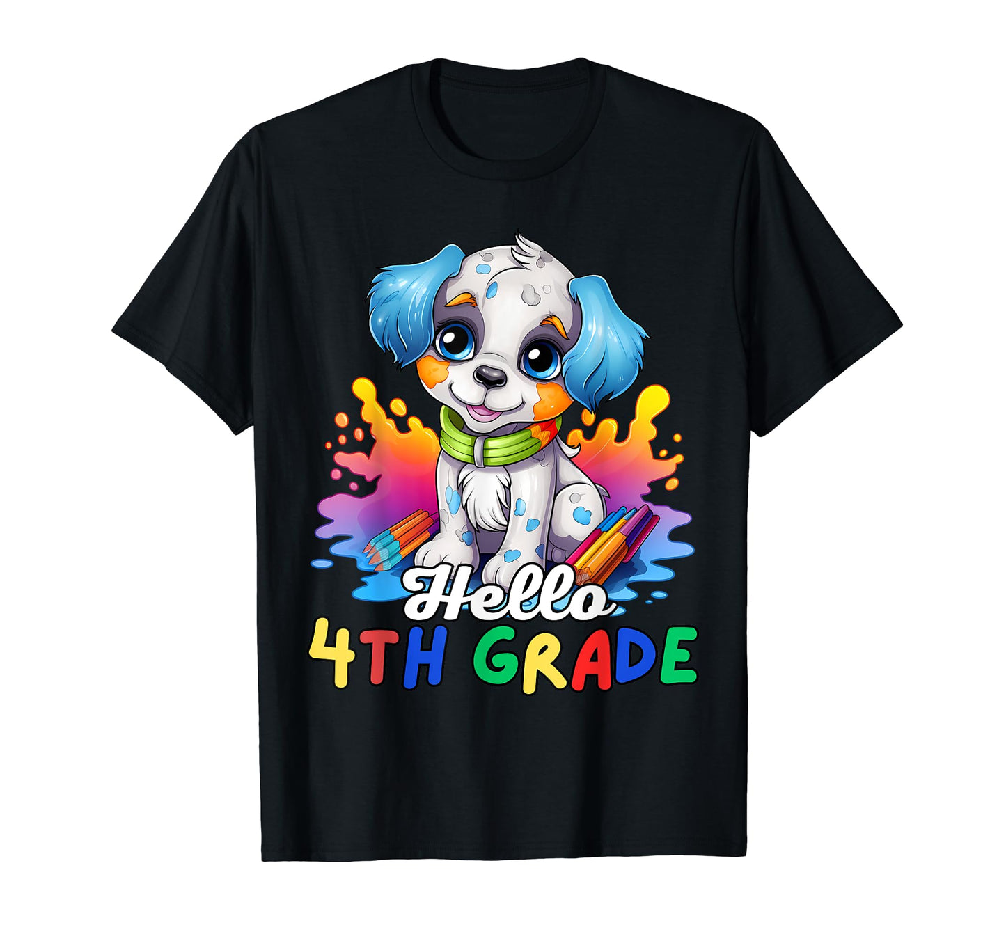 Hello 4Th Grade Back To School First T-Shirt - Unique Graphic for Adults - T-Shirt, Sweatshirt, Hoodie