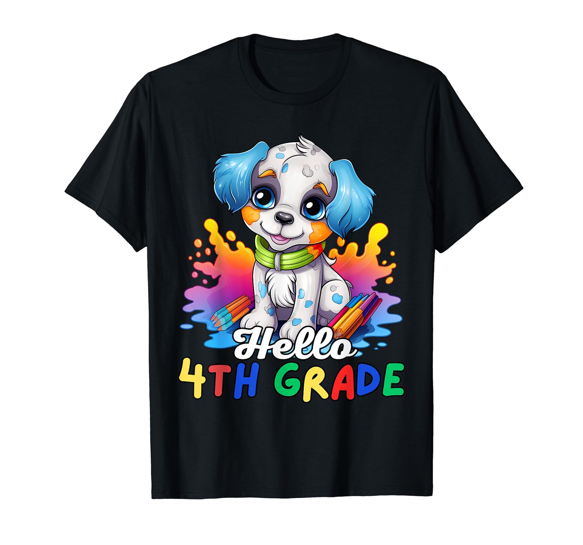 Hello 4Th Grade Back To School First T-Shirt - Unique Graphic for Adults - T-Shirt, Sweatshirt, Hoodie