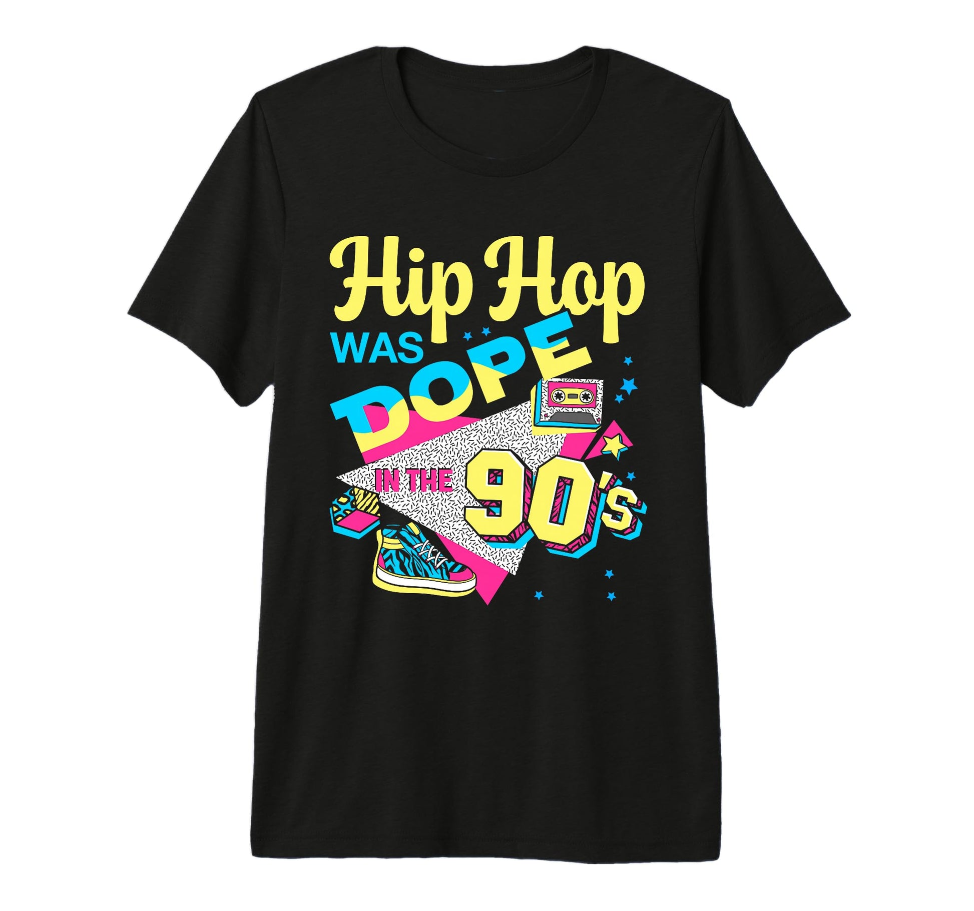 Dope Like 90S Hip Hop Old School Rap Vibes T-Shirt - Trendy Graphic Unisex - T-Shirt, Sweatshirt, Hoodie