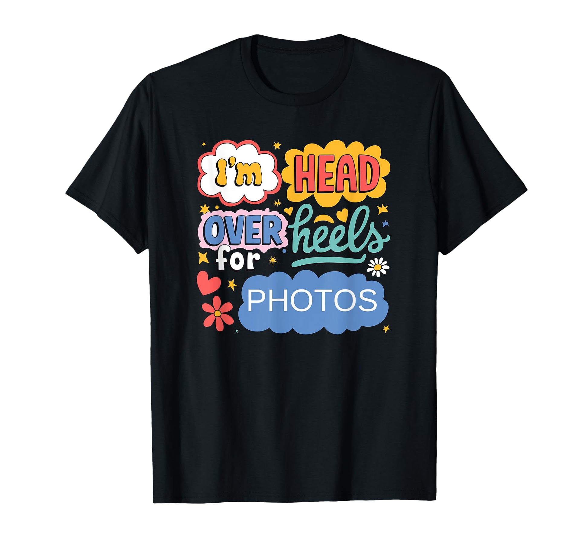 Funny Photos Aesthetic Pop Art Camera T-Shirt - Minimalist Print Unisex - T-Shirt, Sweatshirt, Hoodie
