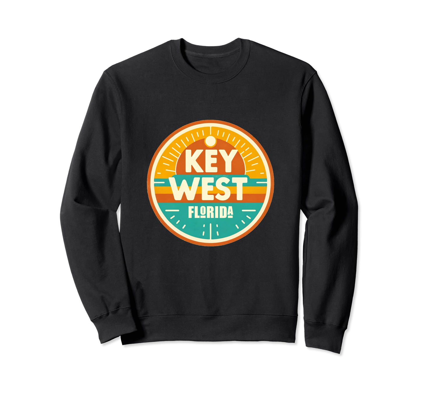 Key West Florida Sunset Florida Keys Sweatshirt - Trendy Graphic Unisex - T-Shirt, Sweatshirt, Hoodie