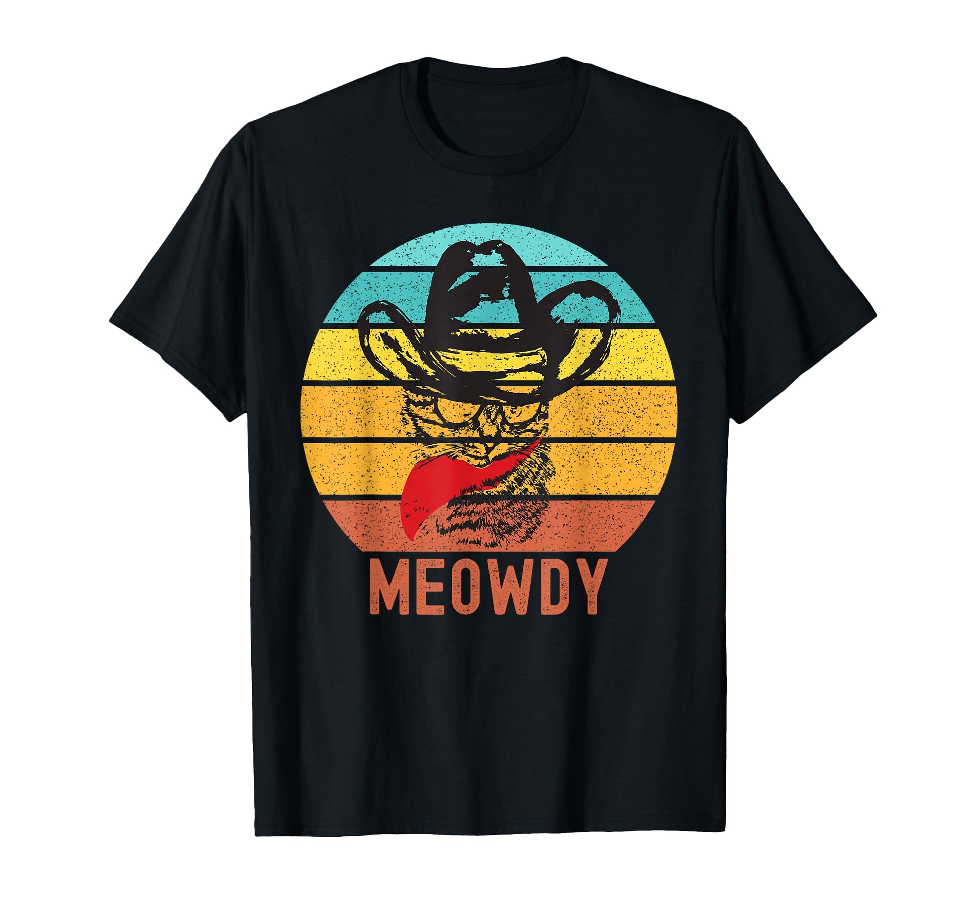Meowdy Funny Meme Cat Lover Meow T-Shirt - Casual Everyday Wear Men Women - T-Shirt, Sweatshirt, Hoodie
