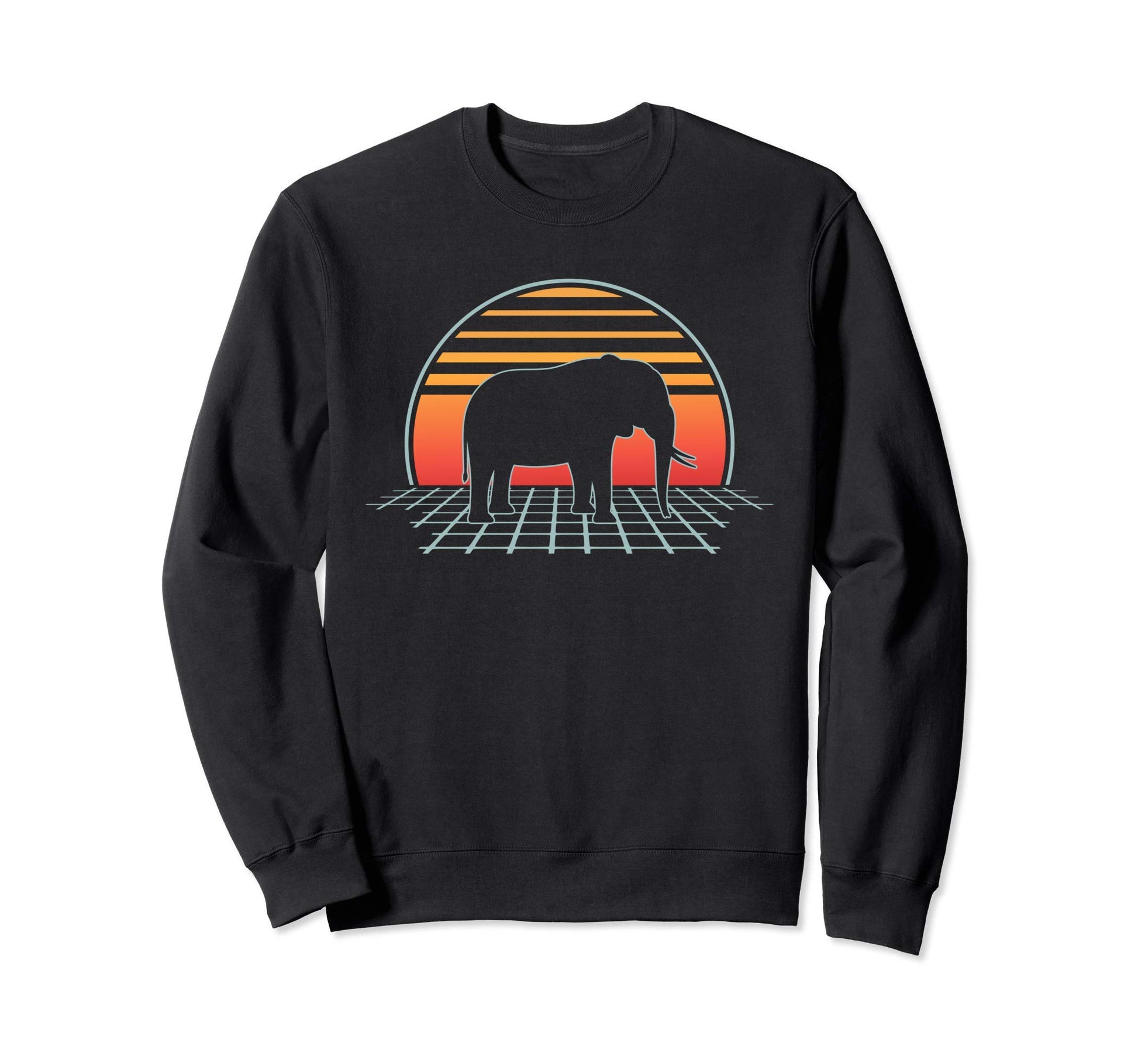 Elephant Wild Life Animal Sweatshirt - Novelty Apparel for Adults - T-Shirt, Sweatshirt, Hoodie