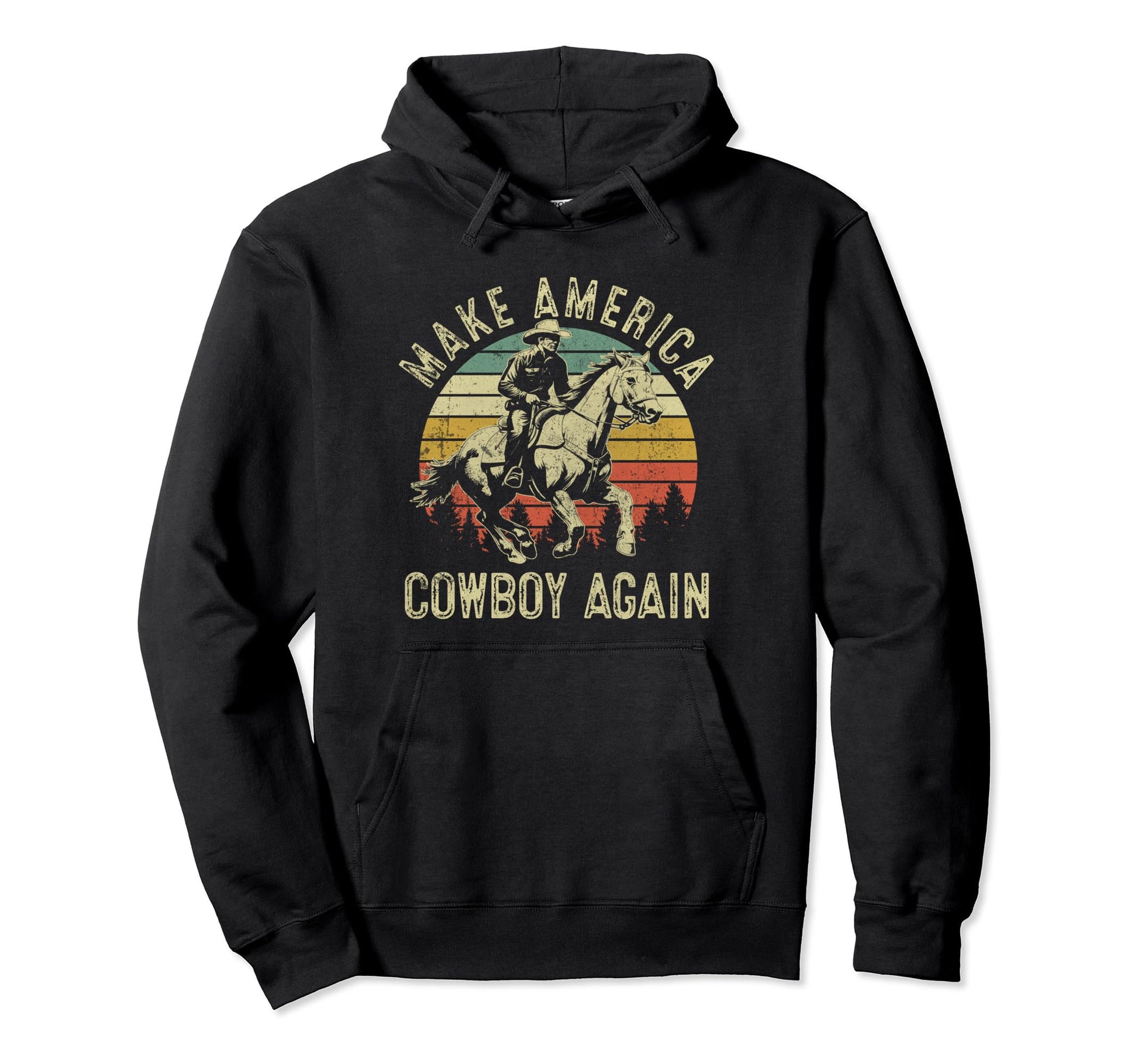 Western Rodeo Country Makes Hoodie - Casual Everyday Wear for Adults - T-Shirt, Sweatshirt, Hoodie
