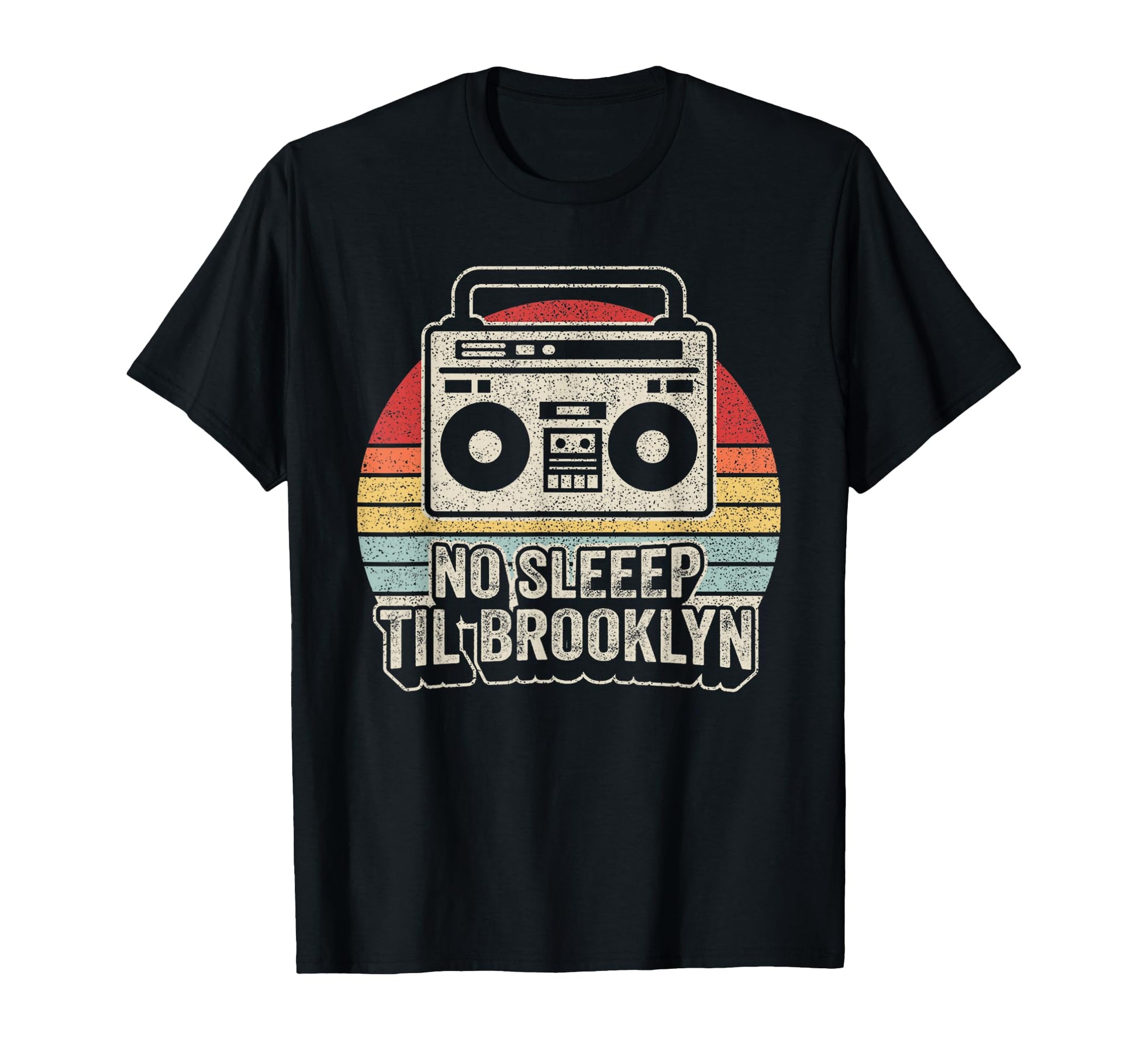Boombox Brooklyn 80S 90S Hip Hop Music T-Shirt - Streetwear Style Unisex - T-Shirt, Sweatshirt, Hoodie