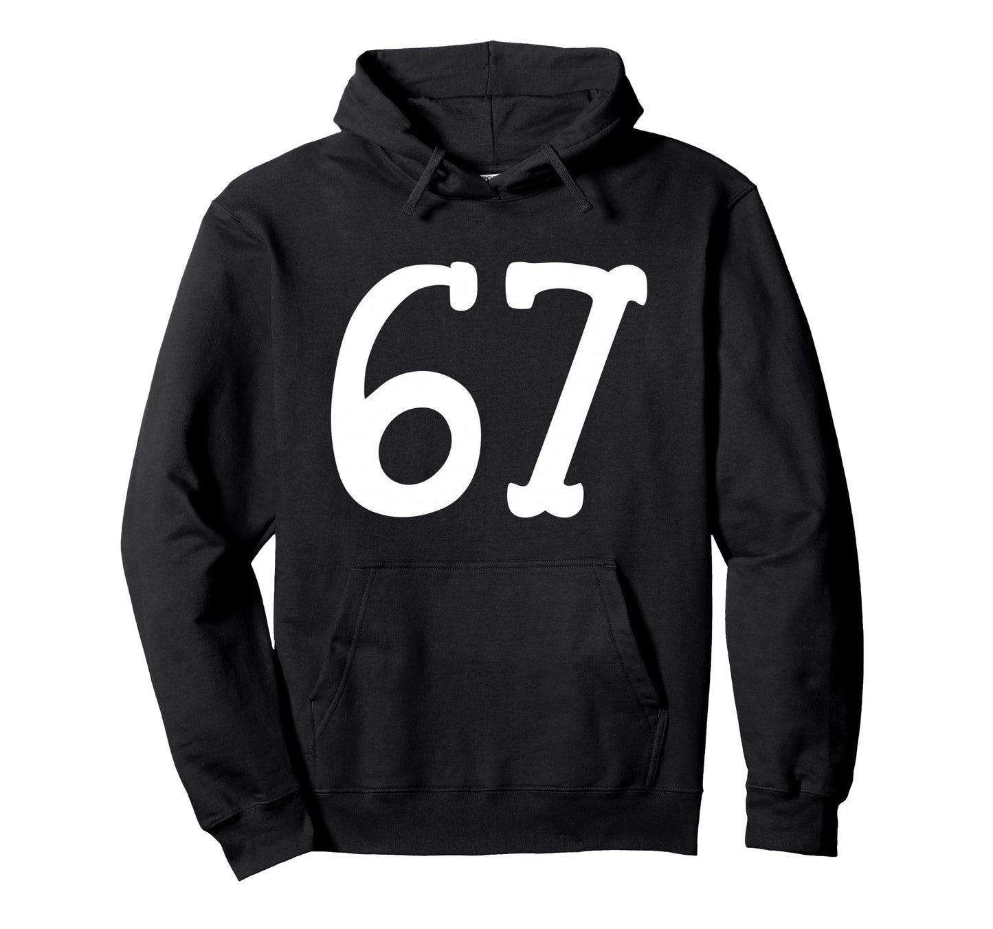 67 Western Serif Meme Cowboy Ranch Number Hoodie - Custom Art Print Unisex - T-Shirt, Sweatshirt, Hoodie