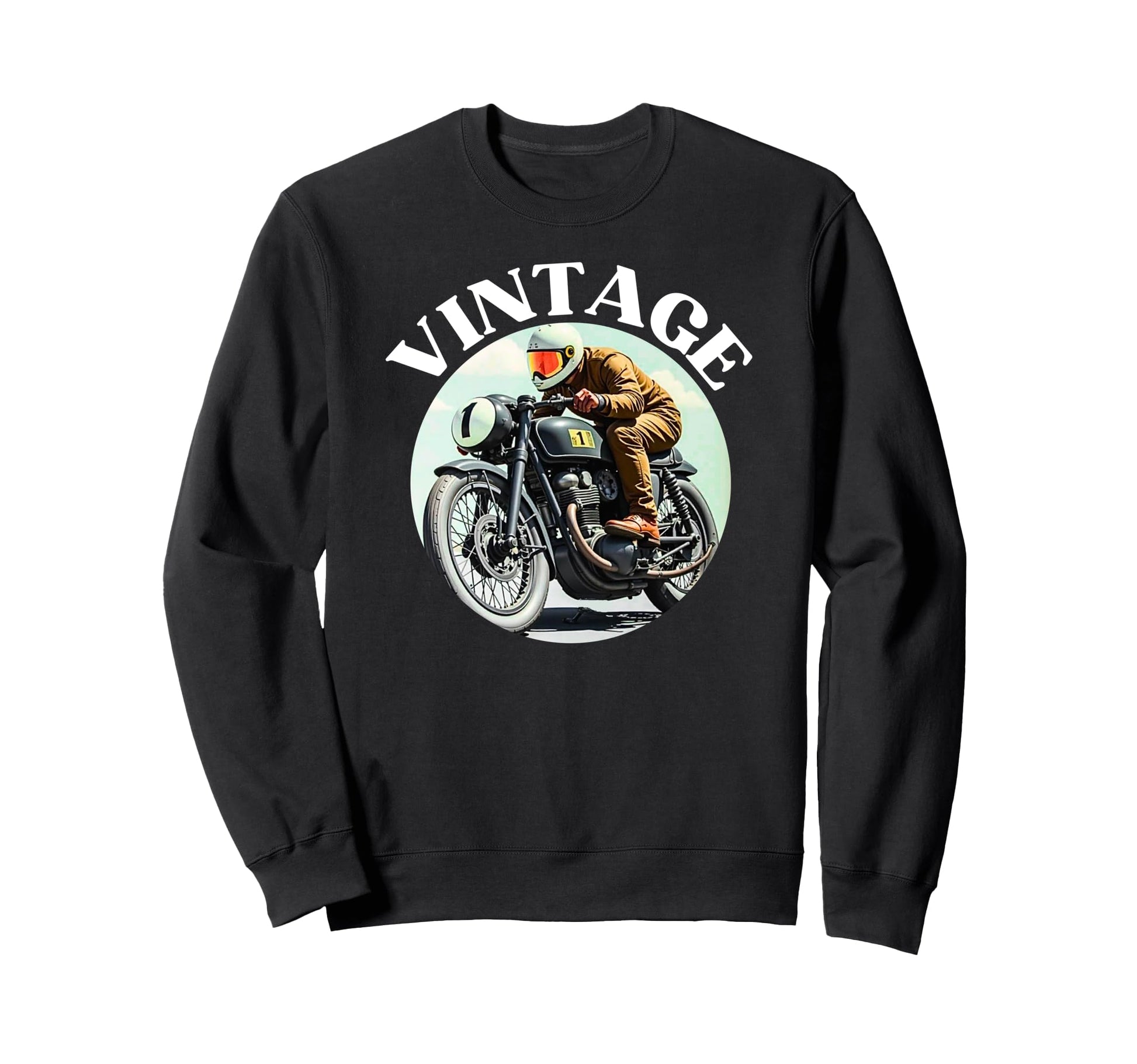 Motorcycle Racing Sweatshirt - Fun Novelty Design Unisex - T-Shirt, Sweatshirt, Hoodie