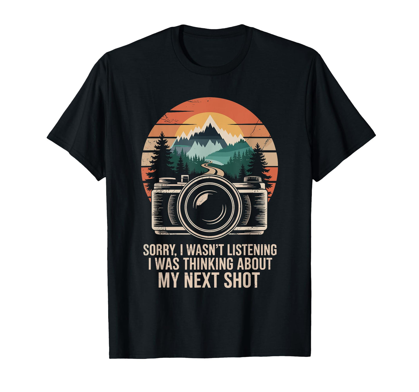 Photography Camera Photographer Art T-Shirt - Trendy Graphic Men Women - T-Shirt, Sweatshirt, Hoodie