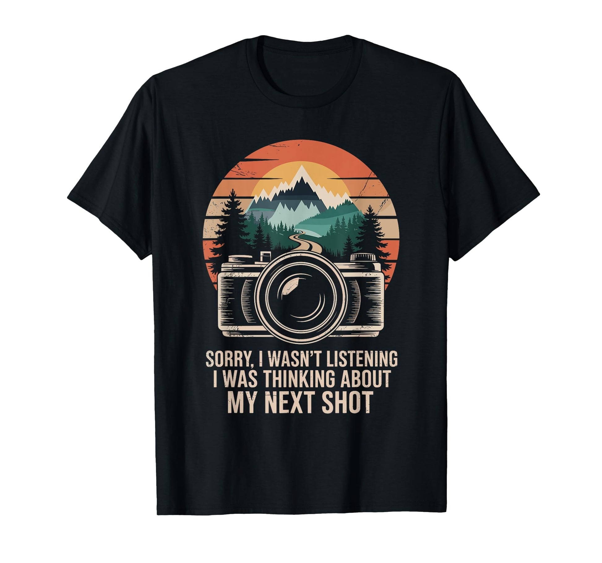 Photography Camera Photographer Art T-Shirt - Trendy Graphic Men Women - T-Shirt, Sweatshirt, Hoodie