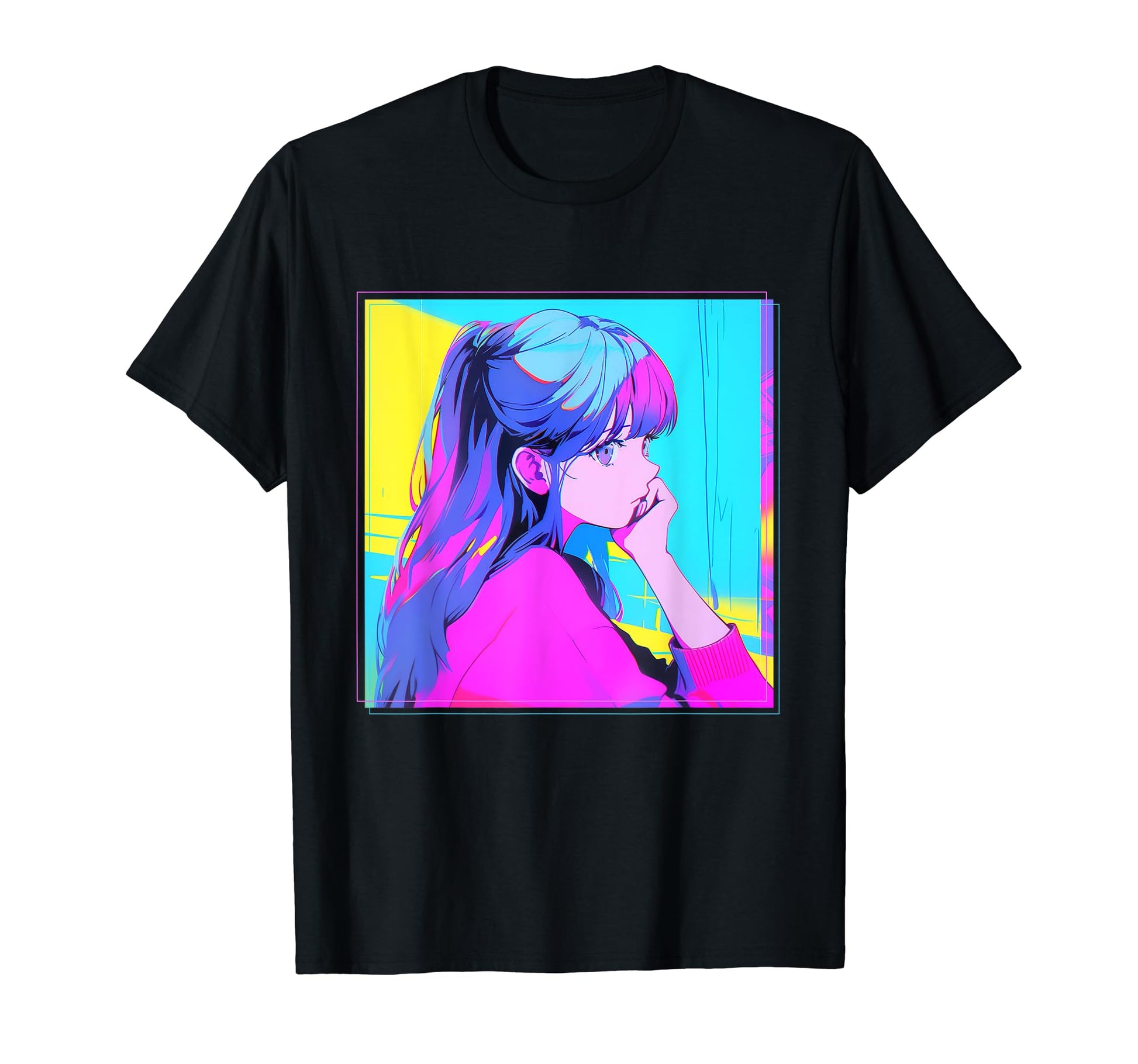 Lofi Aesthetic Vaporwave Anime T-Shirt - Novelty Apparel Men Women - T-Shirt, Sweatshirt, Hoodie