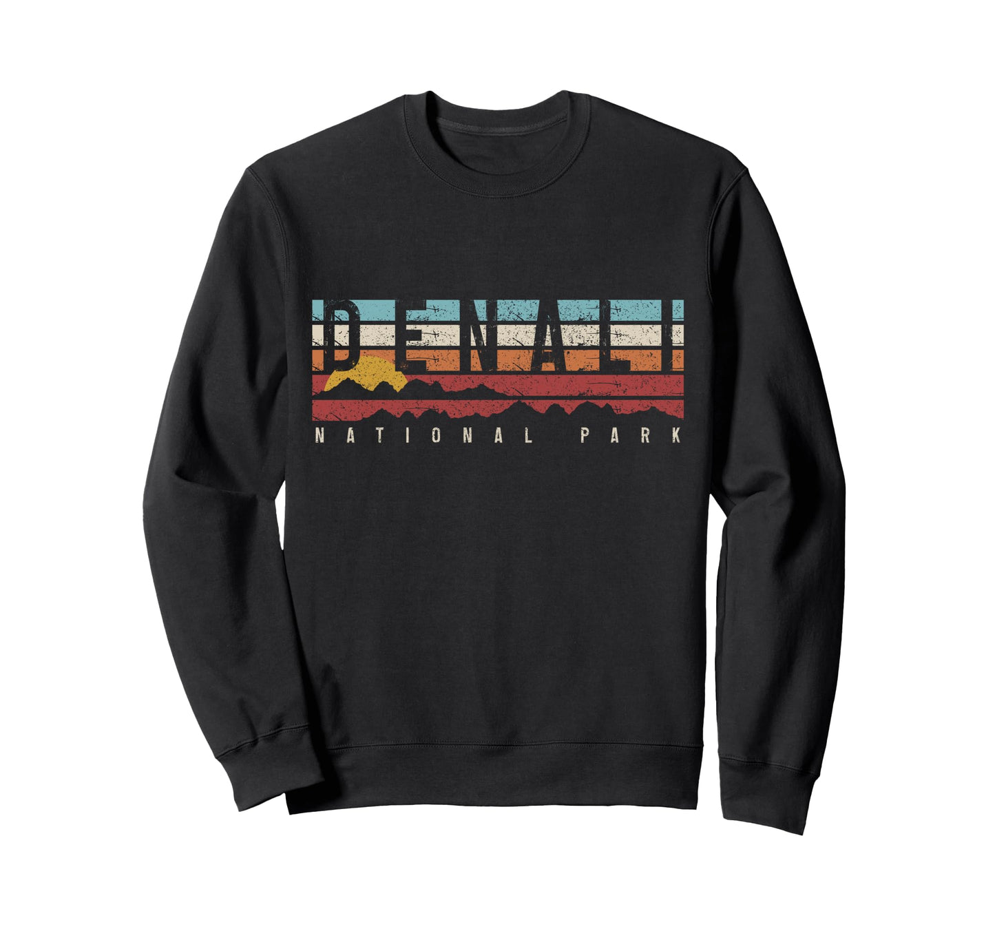 Denali Alaska Mountain Hiking Sweatshirt - Casual Everyday Wear Unisex - T-Shirt, Sweatshirt, Hoodie