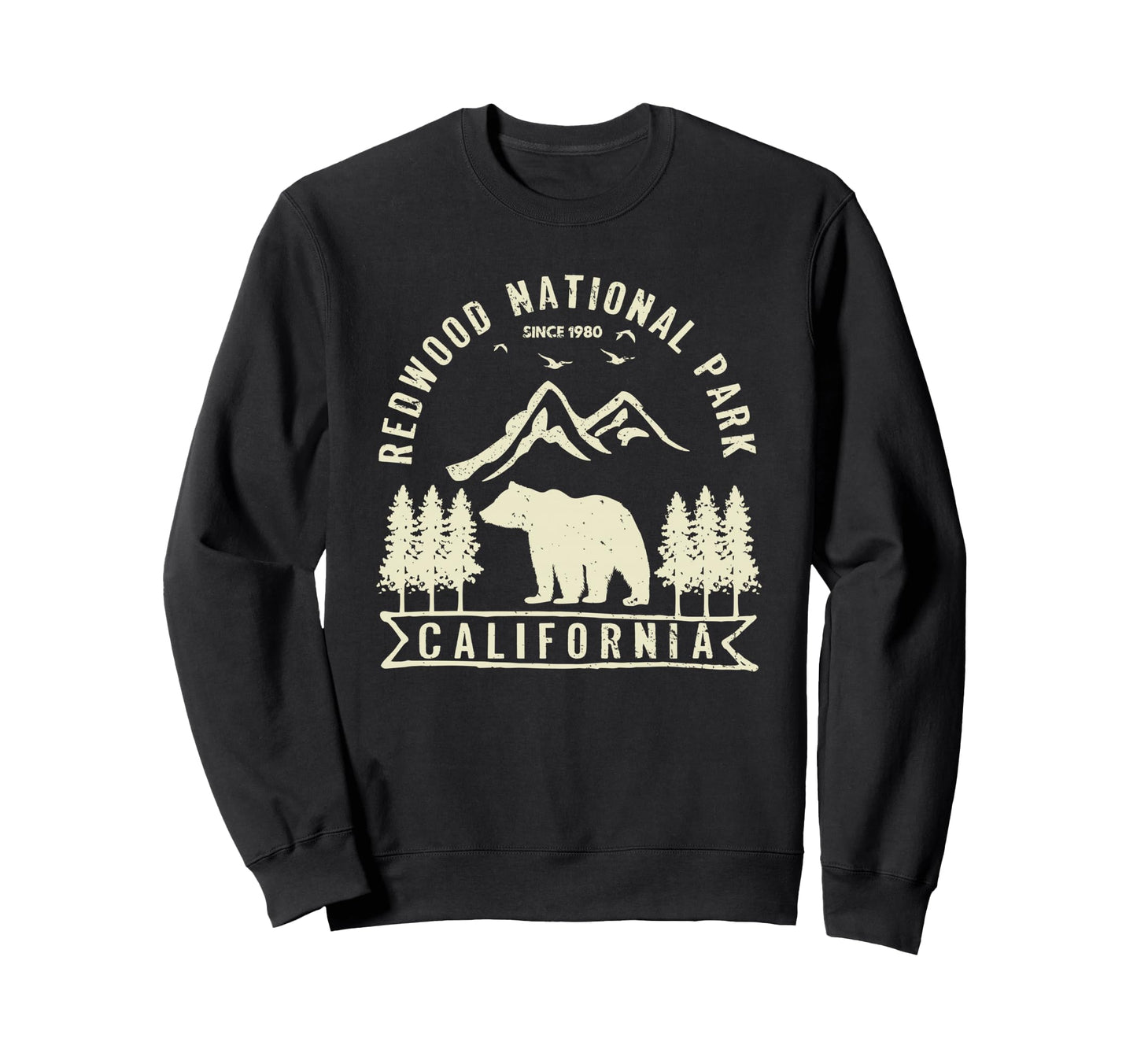 Redwood National Park California Sweatshirt - Aesthetic Graphic Unisex - T-Shirt, Sweatshirt, Hoodie