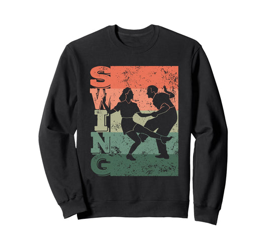 Boogie Woogie Dance Swing 60S Sweatshirt - Graphic Print Men Women - T-Shirt, Sweatshirt, Hoodie