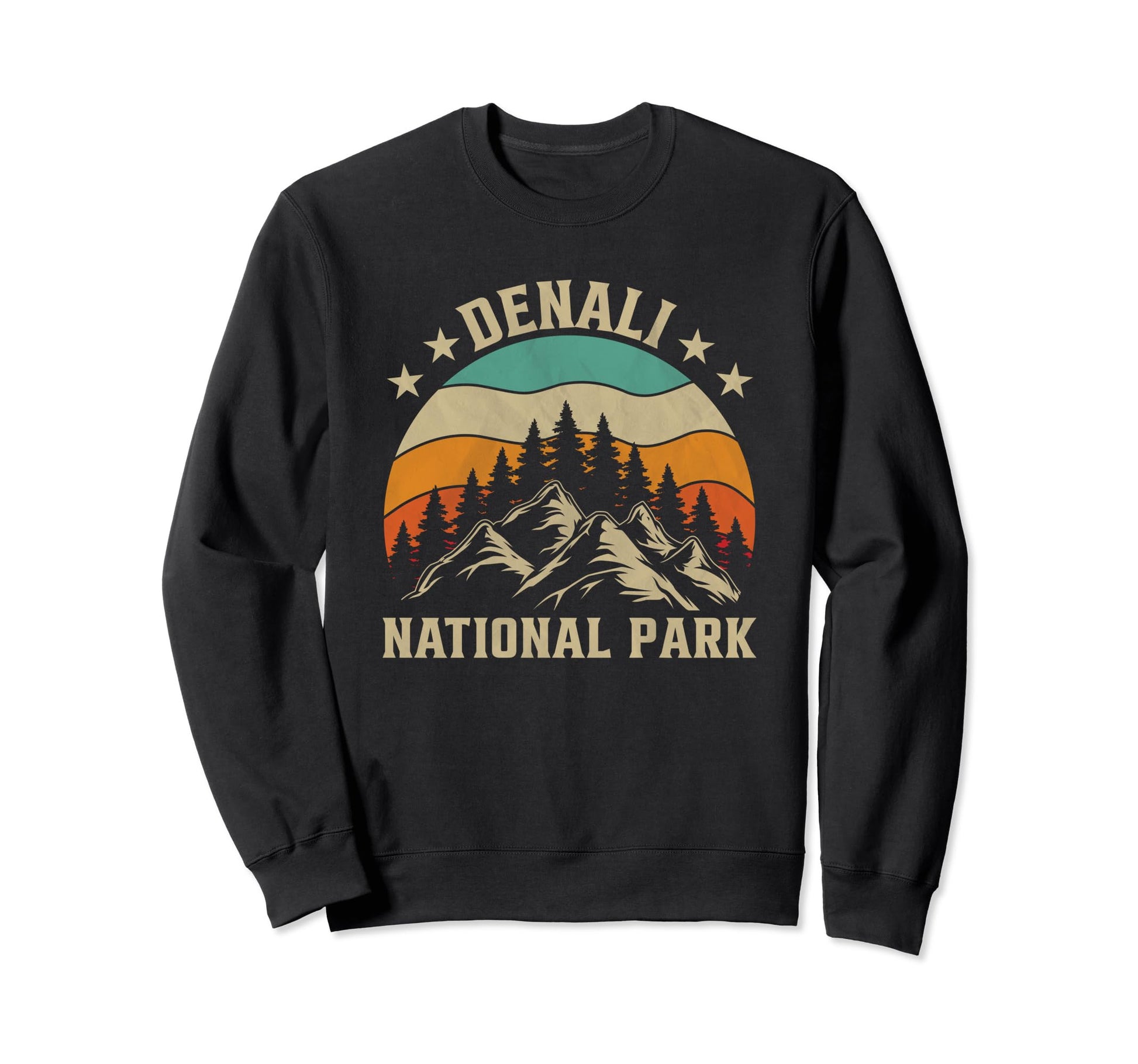 Denali National Park Sweatshirt - Novelty Apparel for Adults - T-Shirt, Sweatshirt, Hoodie