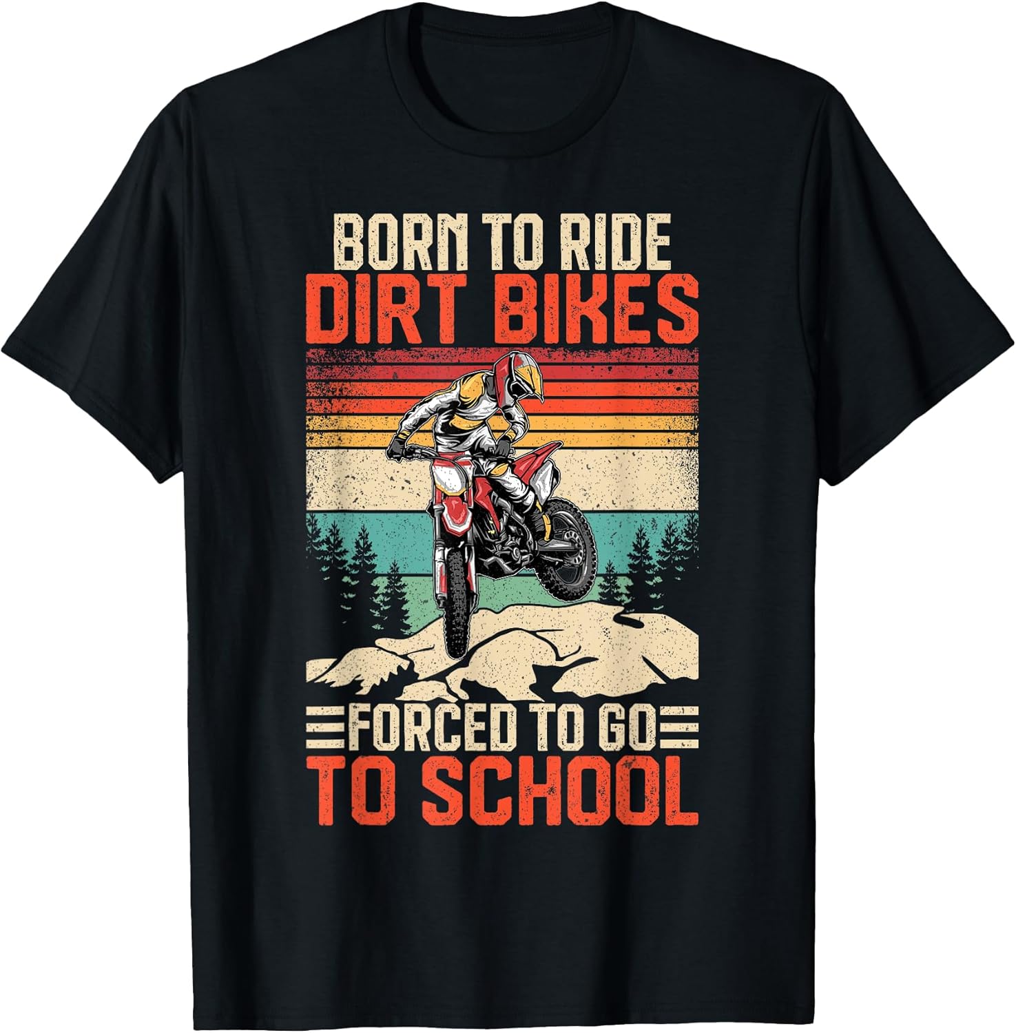 Dirt Bike Gifts Motocross Rider - Adult & Kids T-Shirts, Sweatshirts & Hoodies apparel design preview 1