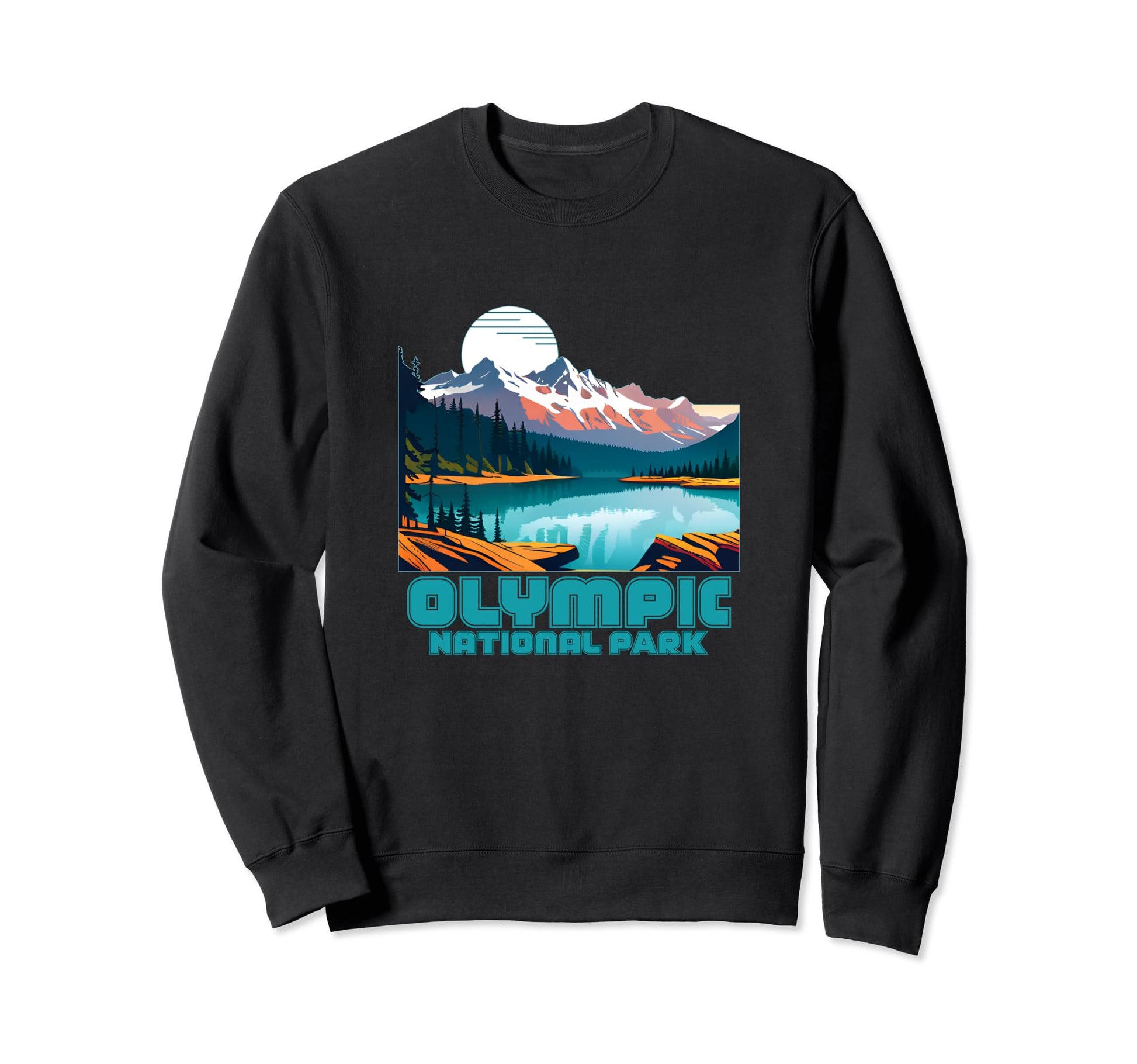 Olympic National Park Souvenir Sweatshirt - Unique Graphic Men Women - T-Shirt, Sweatshirt, Hoodie