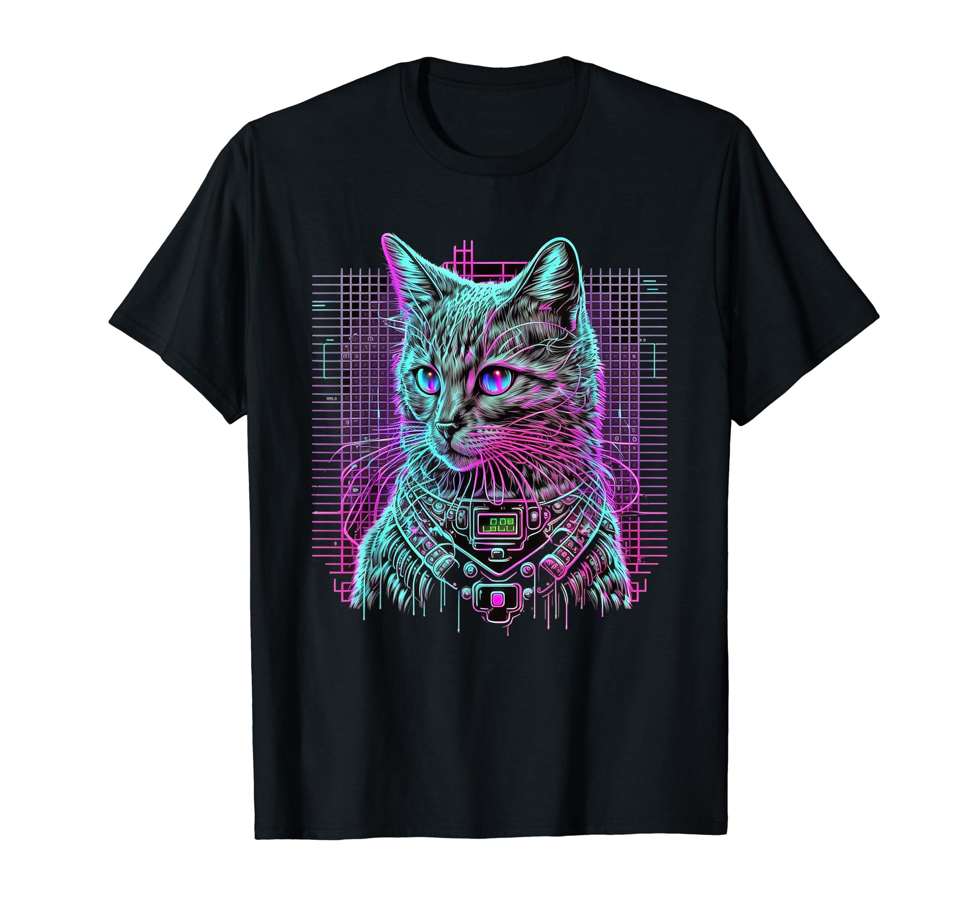 Vaporwave Aesthetic Futuristic T-Shirt - Fun Novelty Design for Adults - T-Shirt, Sweatshirt, Hoodie