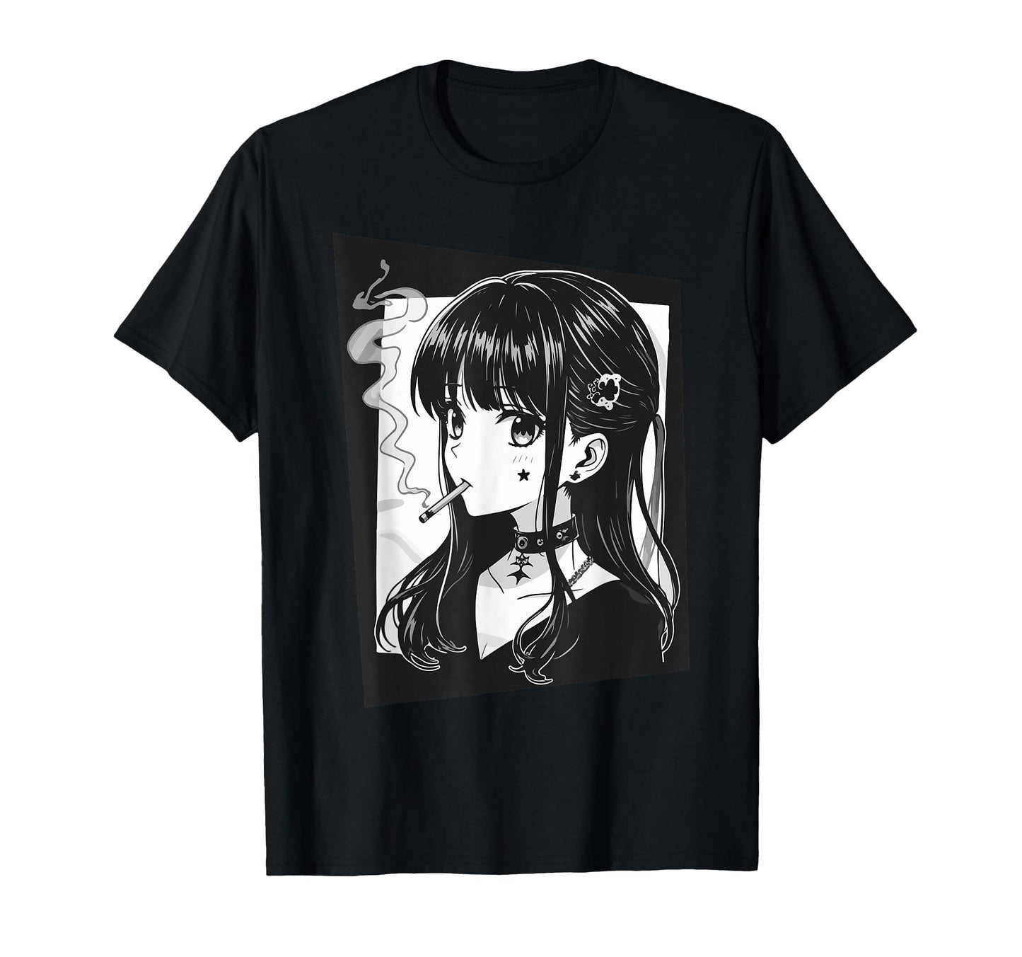 Sad Anime Waifu Japanese Aesthetic Otaku T-Shirt - Streetwear Style Unisex - T-Shirt, Sweatshirt, Hoodie