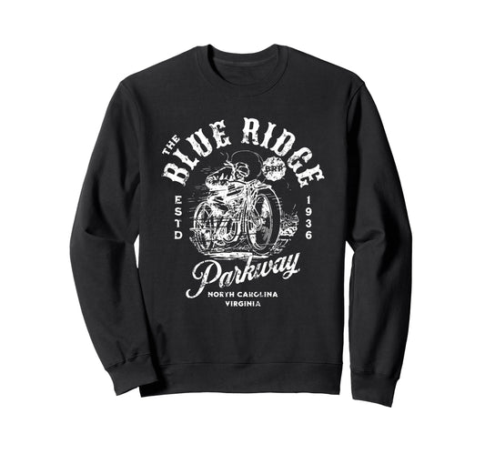 Blue Ridge Parkway Nc And Va Usa Sweatshirt - Aesthetic Graphic Men Women - T-Shirt, Sweatshirt, Hoodie