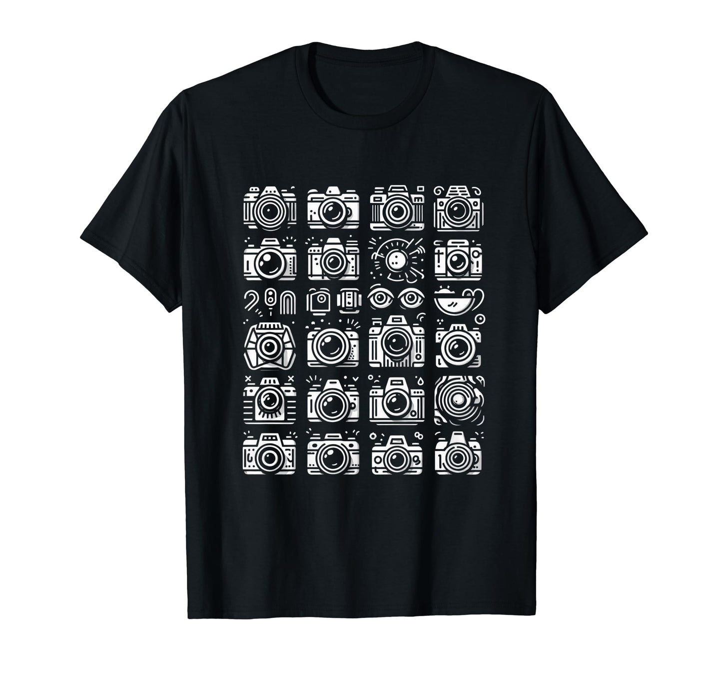 Funny Camera T-Shirt - Streetwear Style Unisex - T-Shirt, Sweatshirt, Hoodie