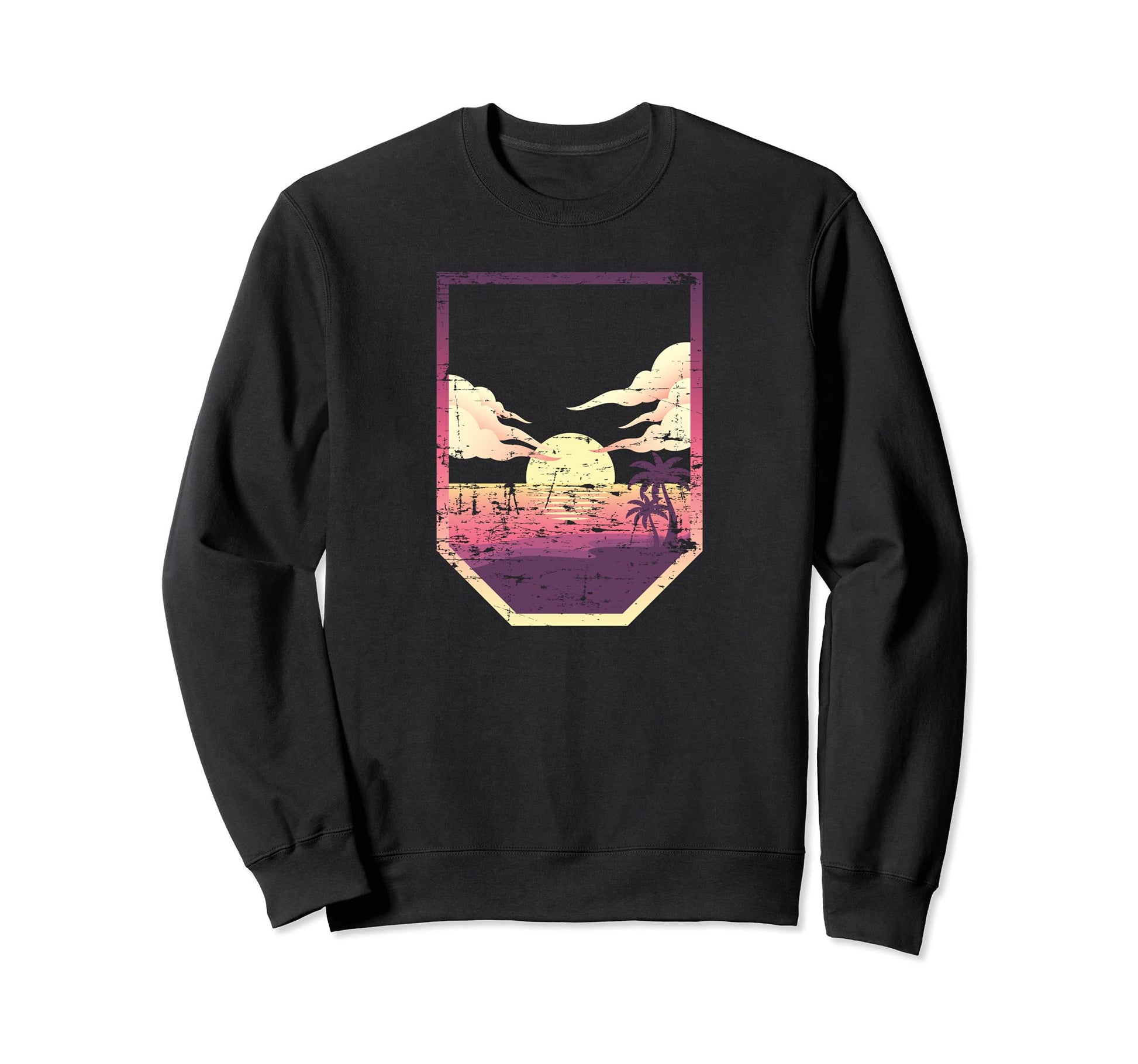 Vaporwave Aesthetic 90S 80S Art Sweatshirt - Novelty Apparel for Adults - T-Shirt, Sweatshirt, Hoodie