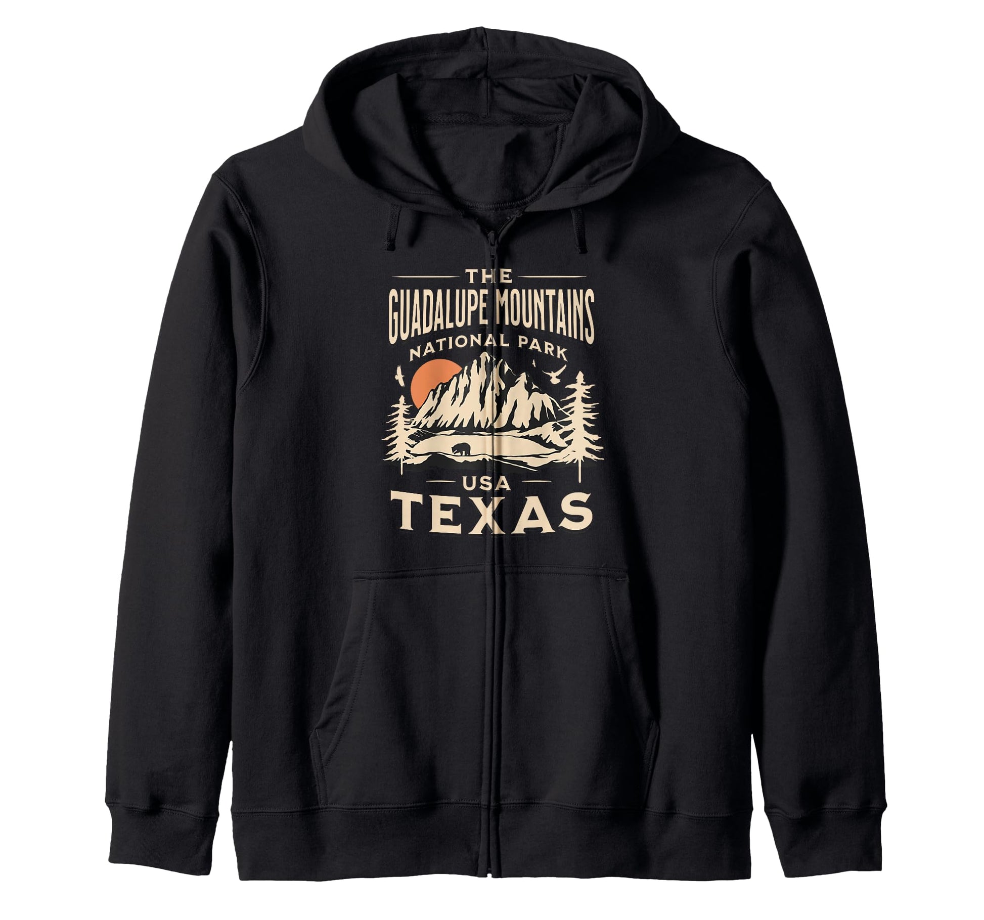 Guadalupe Mountains National Park Texas Hoodie - Streetwear Style Unisex - T-Shirt, Sweatshirt, Hoodie