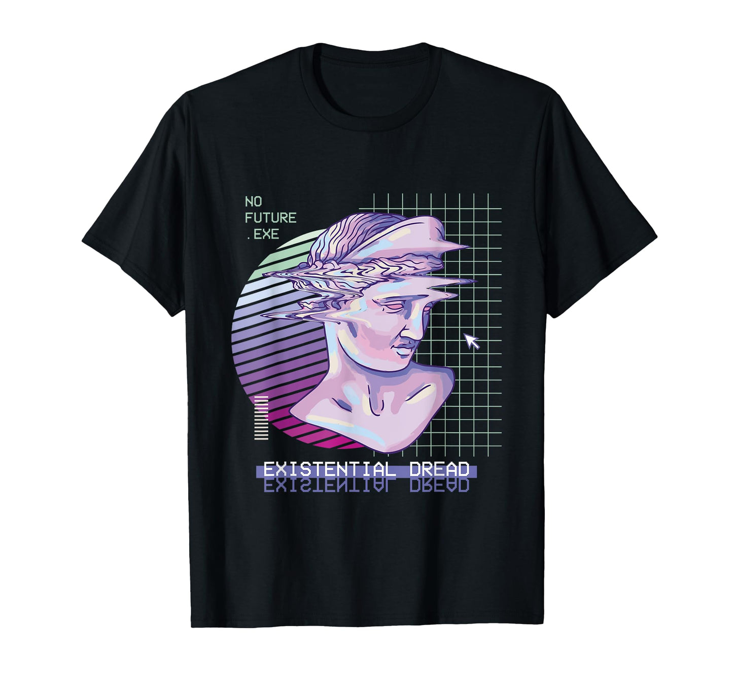 Existential Dread Vaporwave T-Shirt - Casual Everyday Wear Men Women - T-Shirt, Sweatshirt, Hoodie