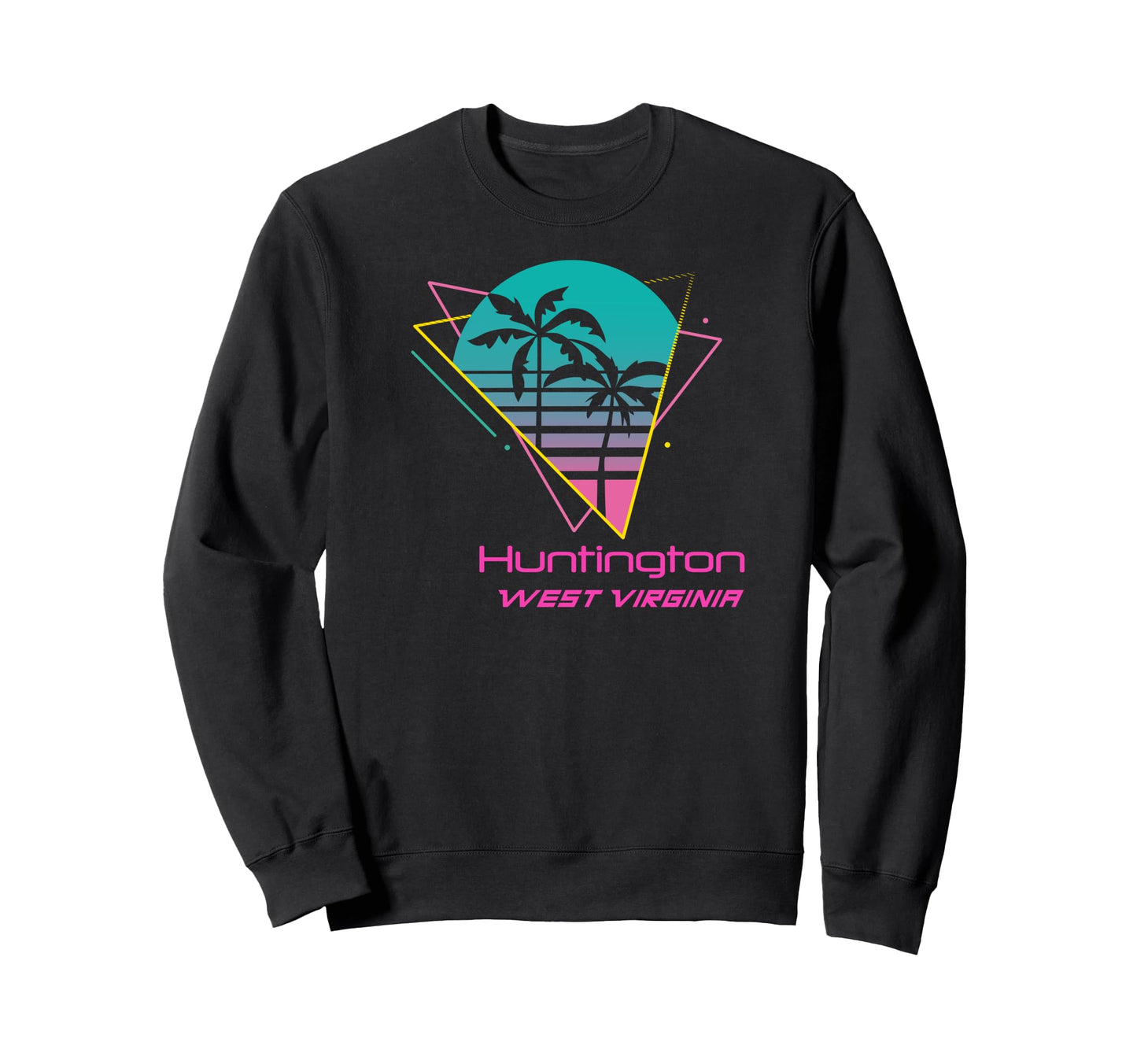 Huntington West Virginia Sweatshirt - Custom Art Print Men Women - T-Shirt, Sweatshirt, Hoodie