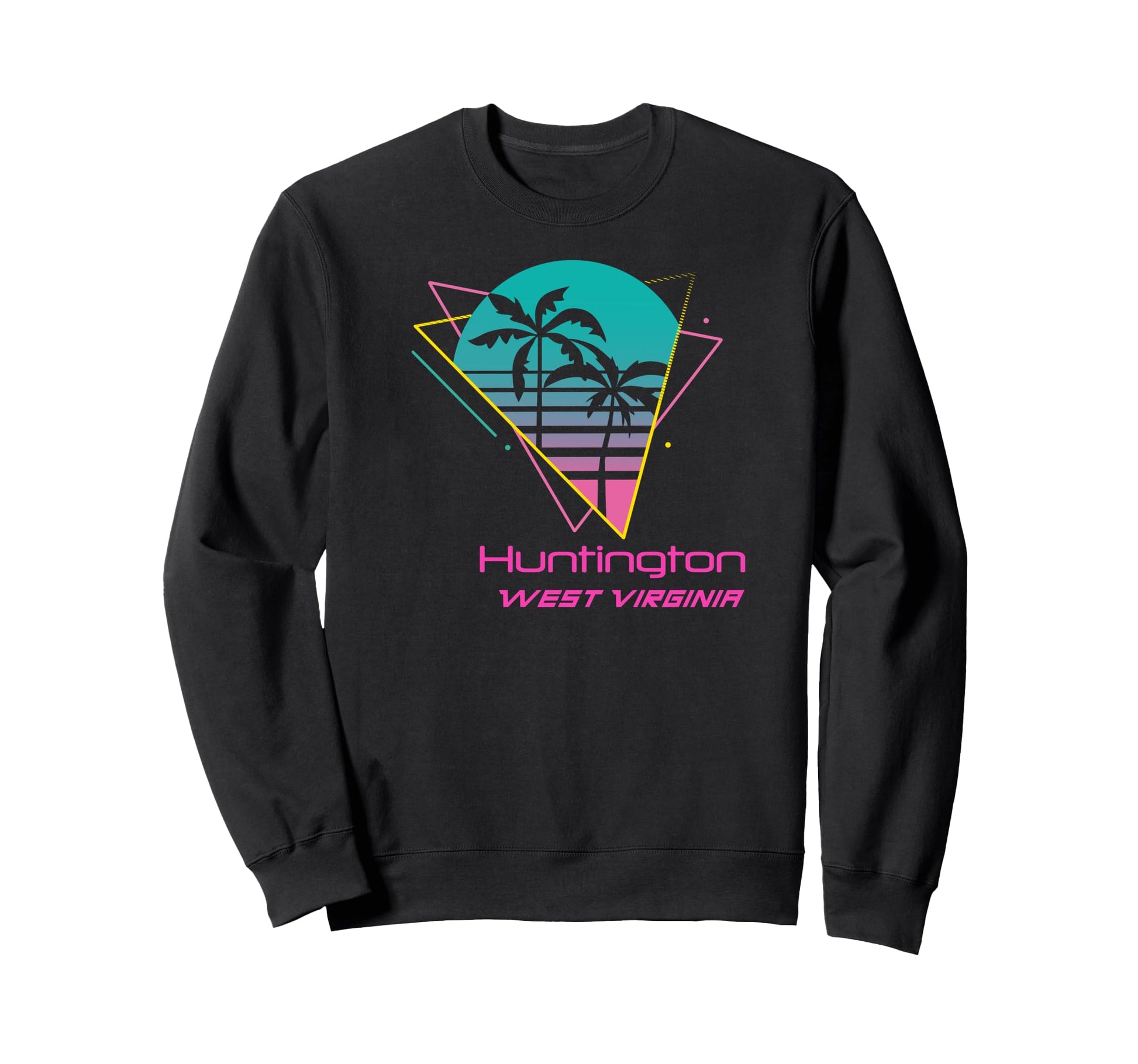 Huntington West Virginia Sweatshirt - Custom Art Print Men Women - T-Shirt, Sweatshirt, Hoodie