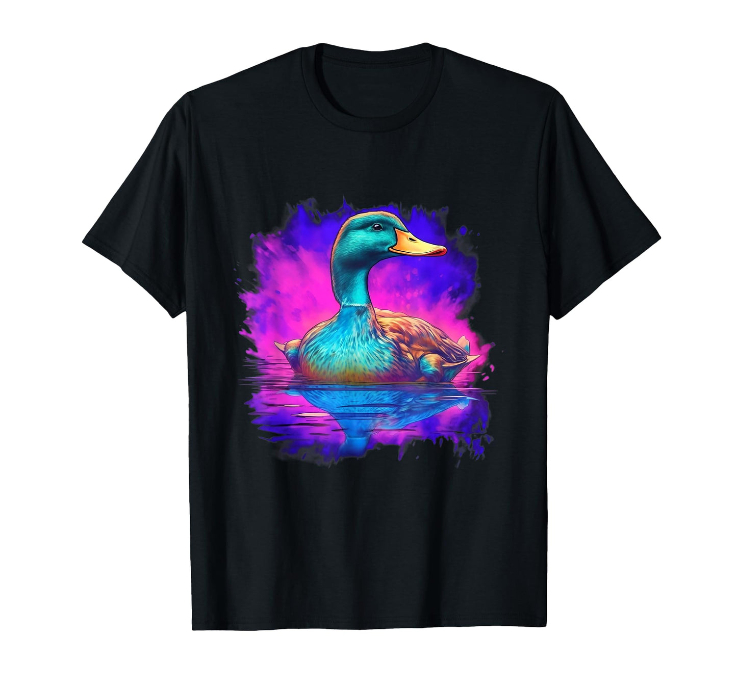 Mallard Aesthetic Vaporwave T-Shirt - Casual Everyday Wear Unisex - T-Shirt, Sweatshirt, Hoodie