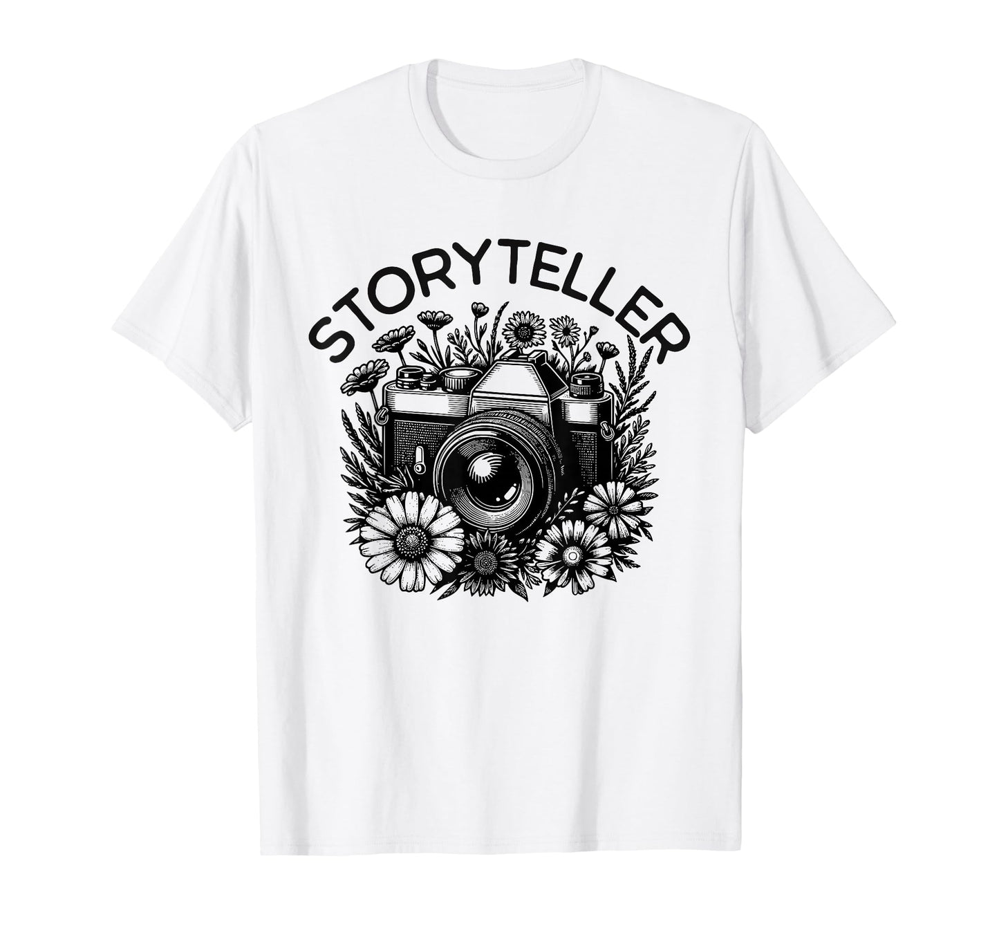 Travel Photography Camera T-Shirt - Casual Everyday Wear for Adults - T-Shirt, Sweatshirt, Hoodie