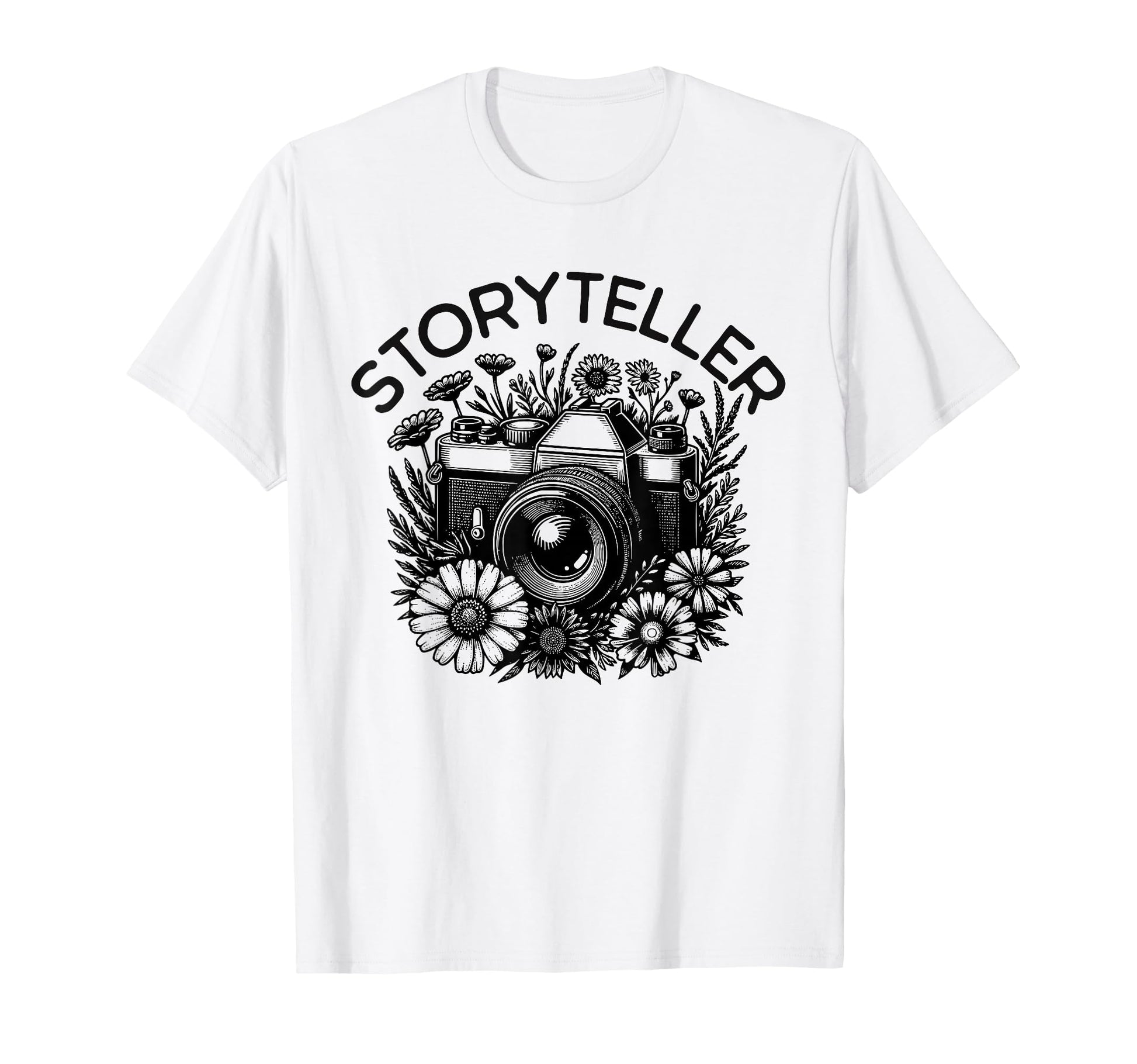 Travel Photography Camera T-Shirt - Casual Everyday Wear for Adults - T-Shirt, Sweatshirt, Hoodie