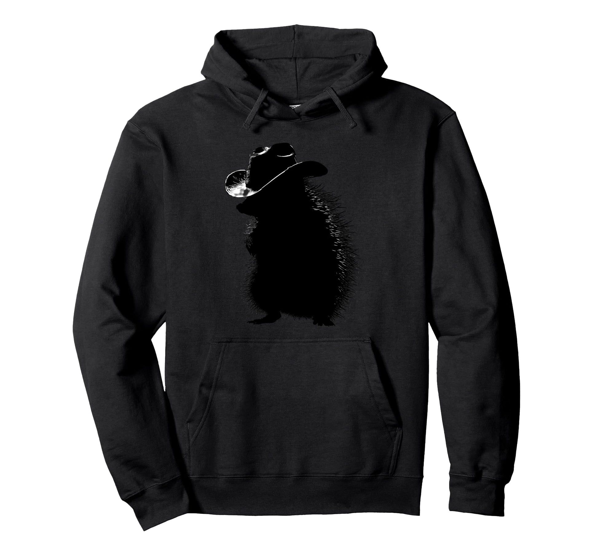 Country Cowboy Hedgehog Rodeo Cowgirl Hoodie - Streetwear Style for Adults - T-Shirt, Sweatshirt, Hoodie