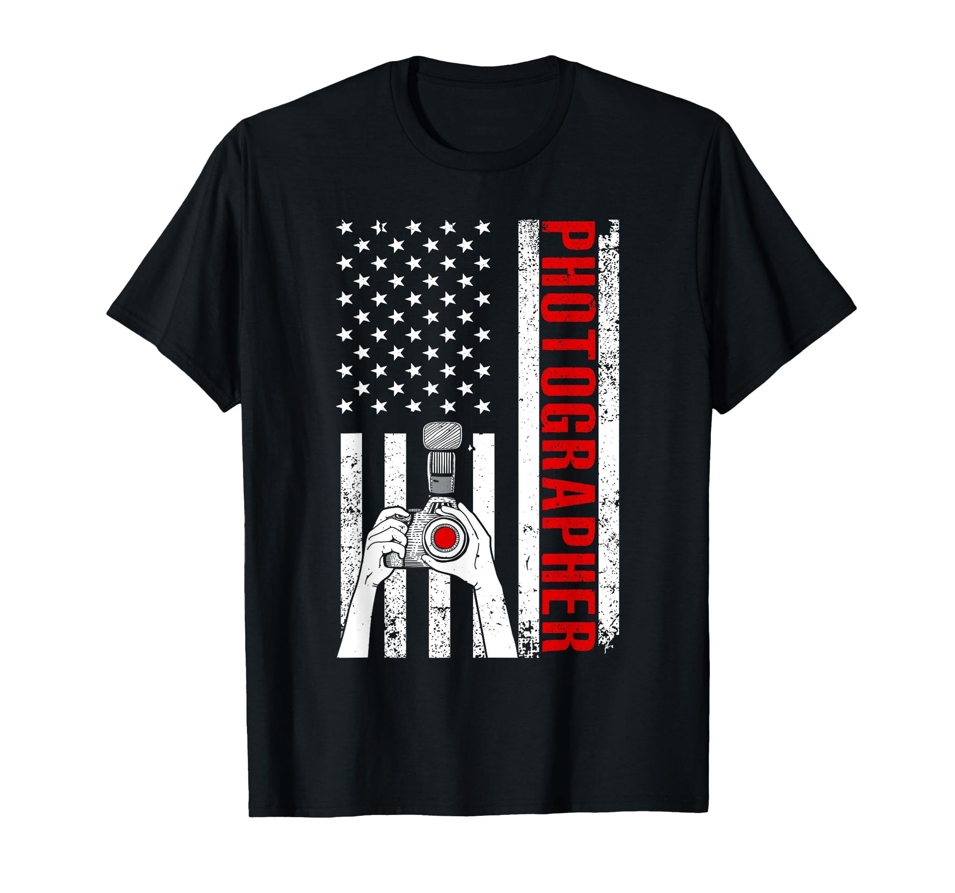 Funny Photography Photographer Camera Usa T-Shirt - Trendy Graphic Unisex - T-Shirt, Sweatshirt, Hoodie