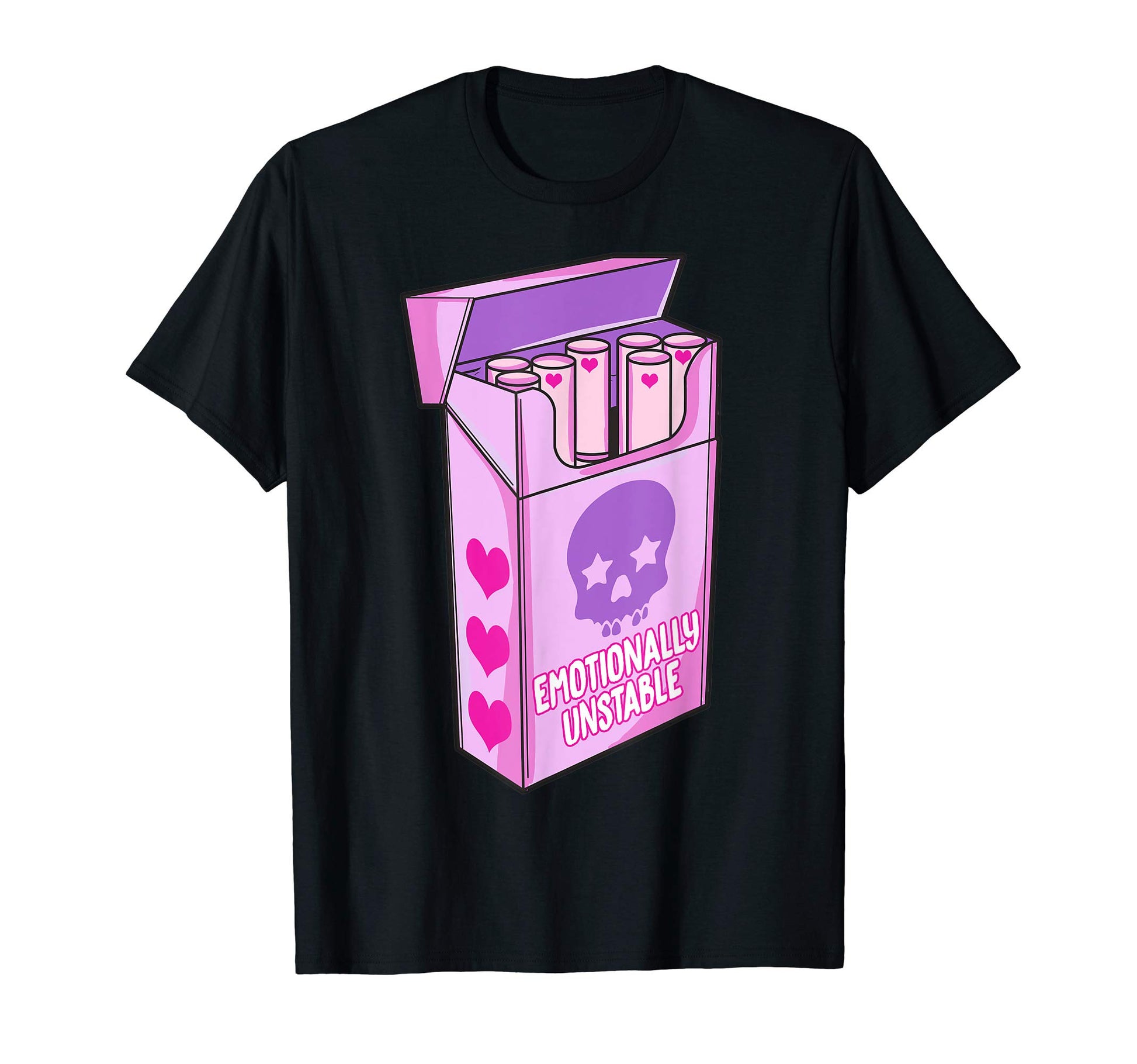 Pastel Goth Emotionally Unstable T-Shirt - Fun Novelty Design Unisex - T-Shirt, Sweatshirt, Hoodie