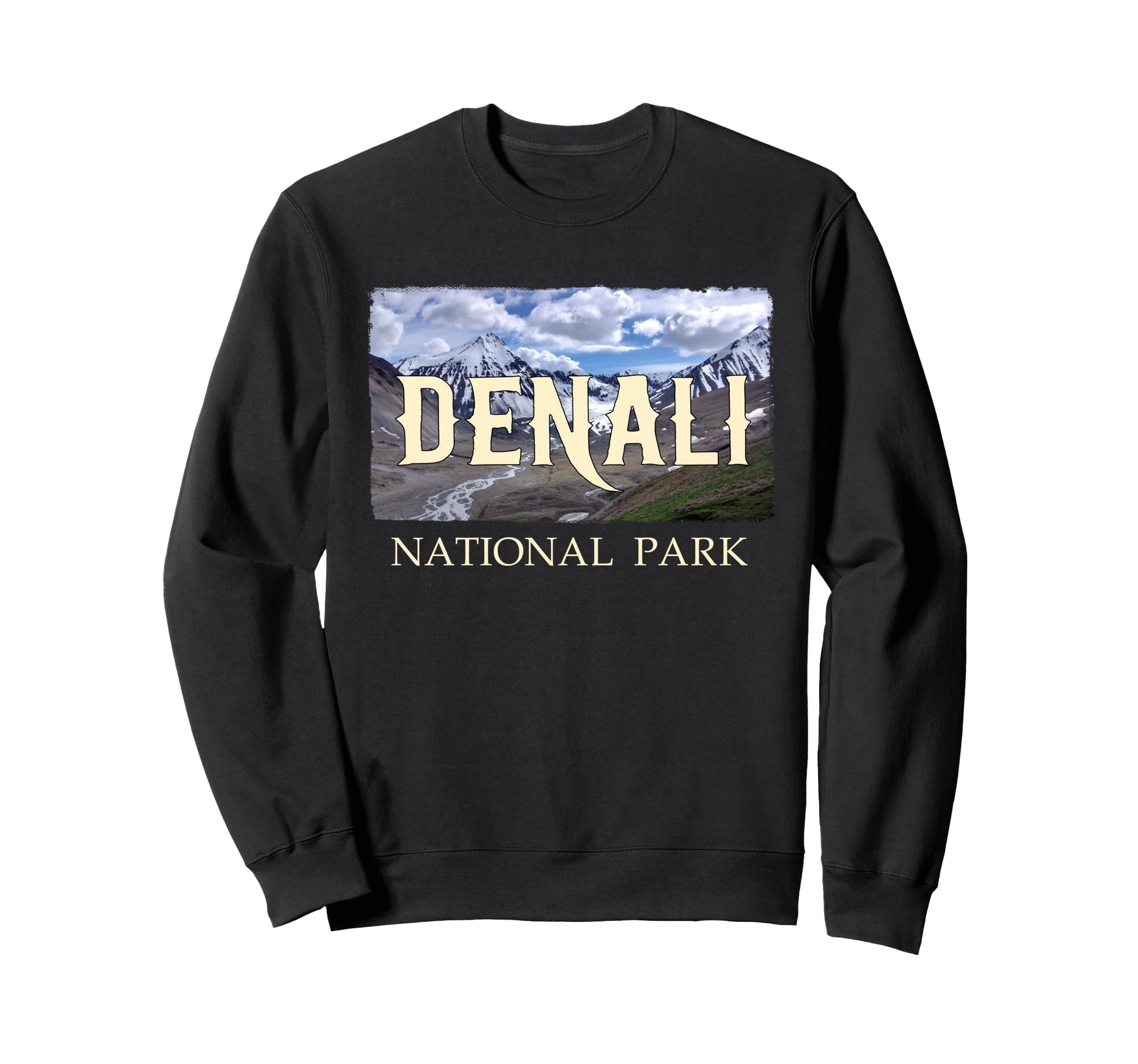 Denali Alaska National Park Sweatshirt - Graphic Print Unisex - T-Shirt, Sweatshirt, Hoodie