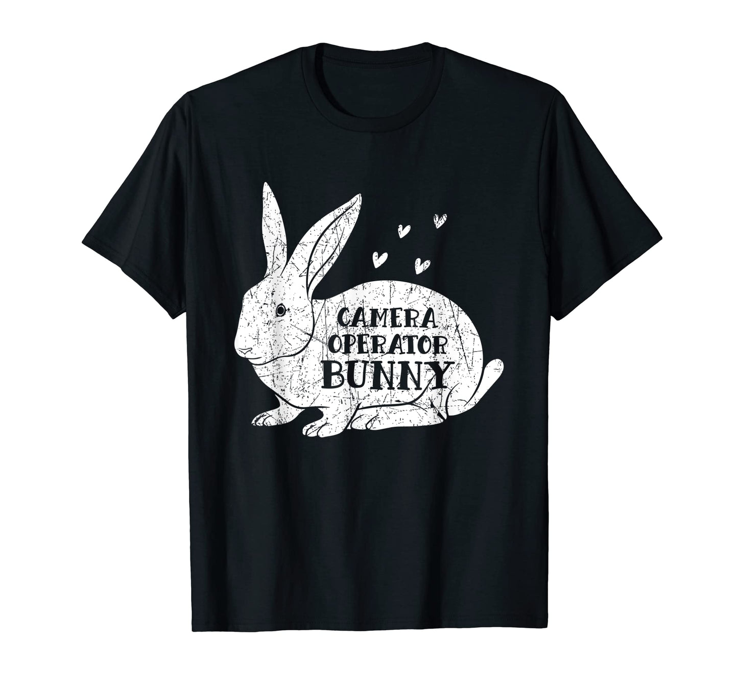 Easter Day Costume Bunny Camera Operator T-Shirt - Graphic Print Men Women - T-Shirt, Sweatshirt, Hoodie