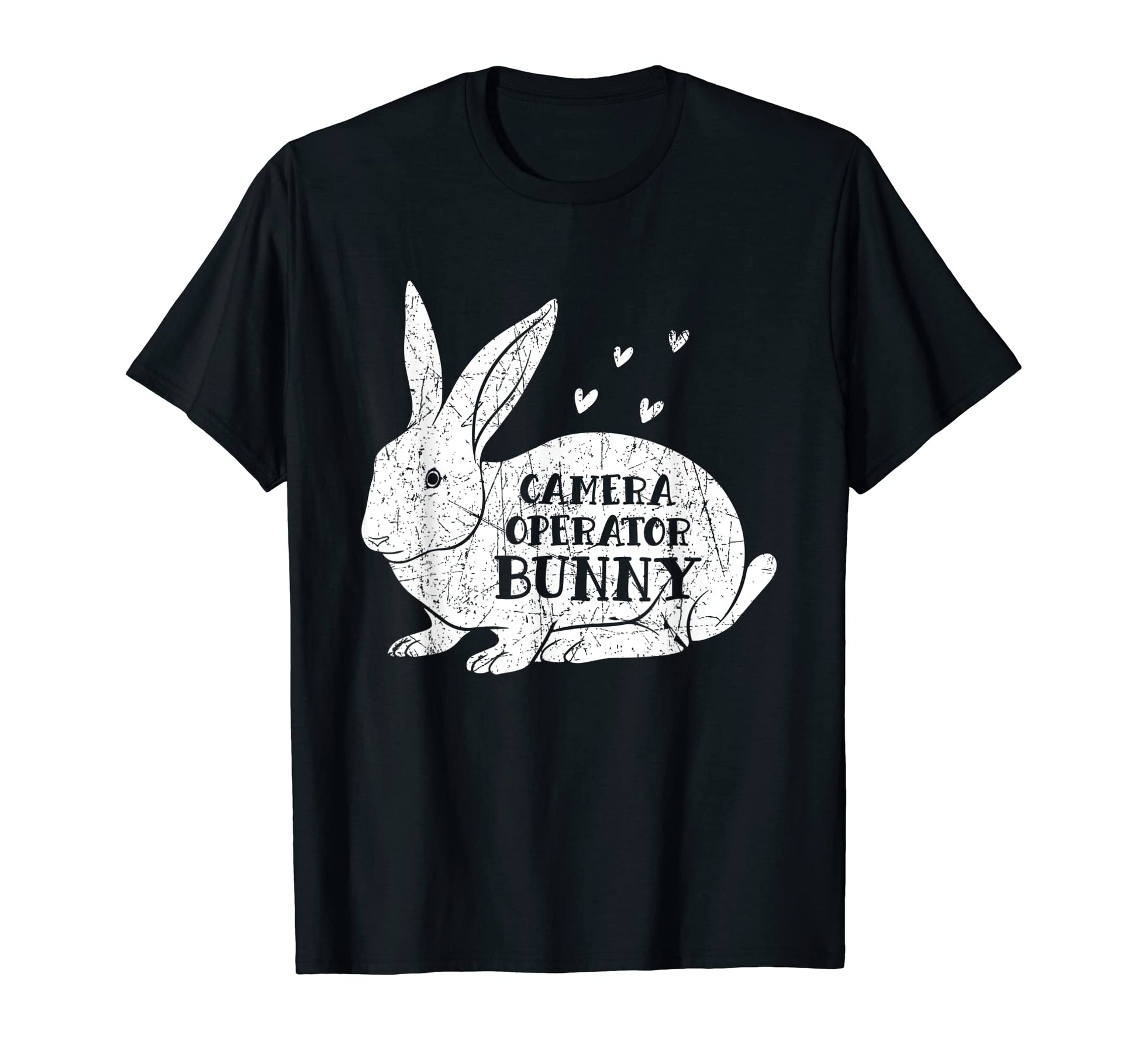 Easter Day Costume Bunny Camera Operator T-Shirt - Graphic Print Men Women - T-Shirt, Sweatshirt, Hoodie